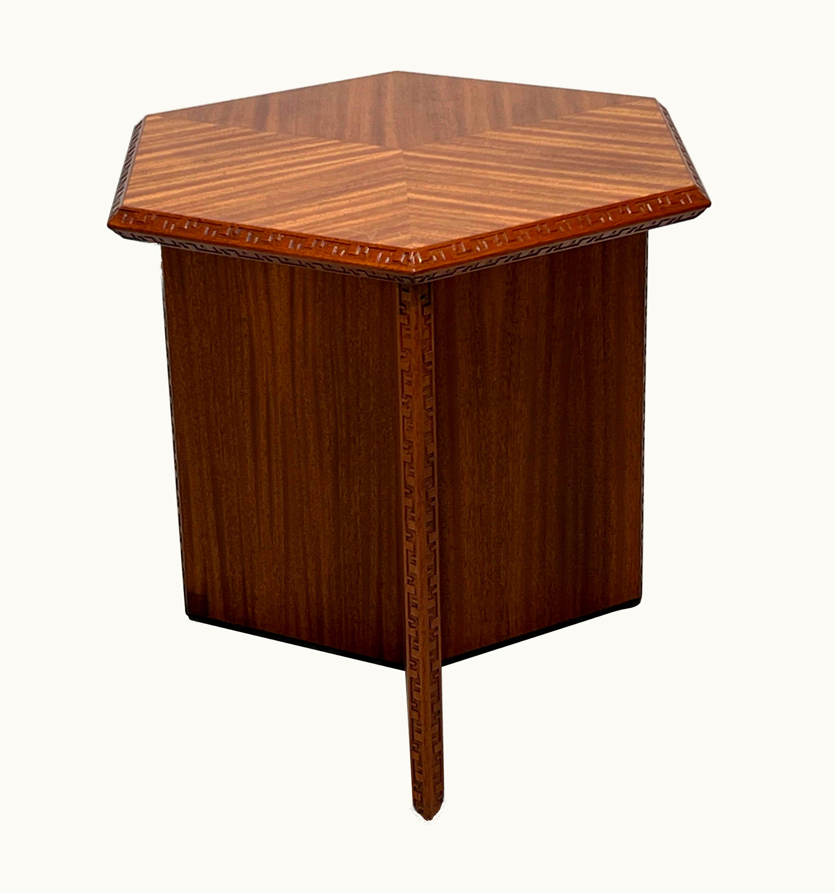 Frank Lloyd Wright Frank Lloyd Wright For Henredon Hexagonal Table UZ0194480