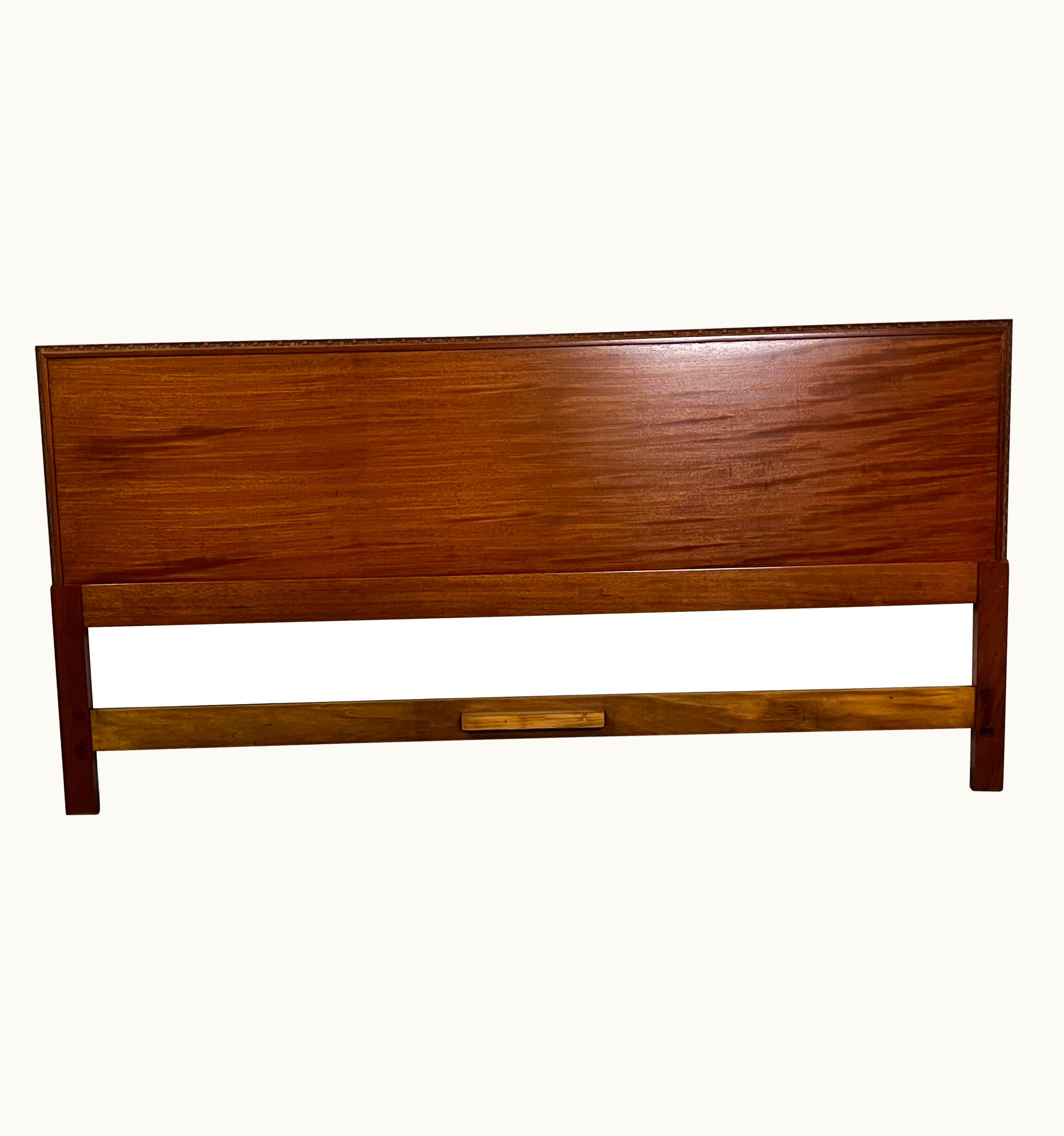 Frank Lloyd Wright Frank Lloyd Wright For Henredon Kingsize Headboard