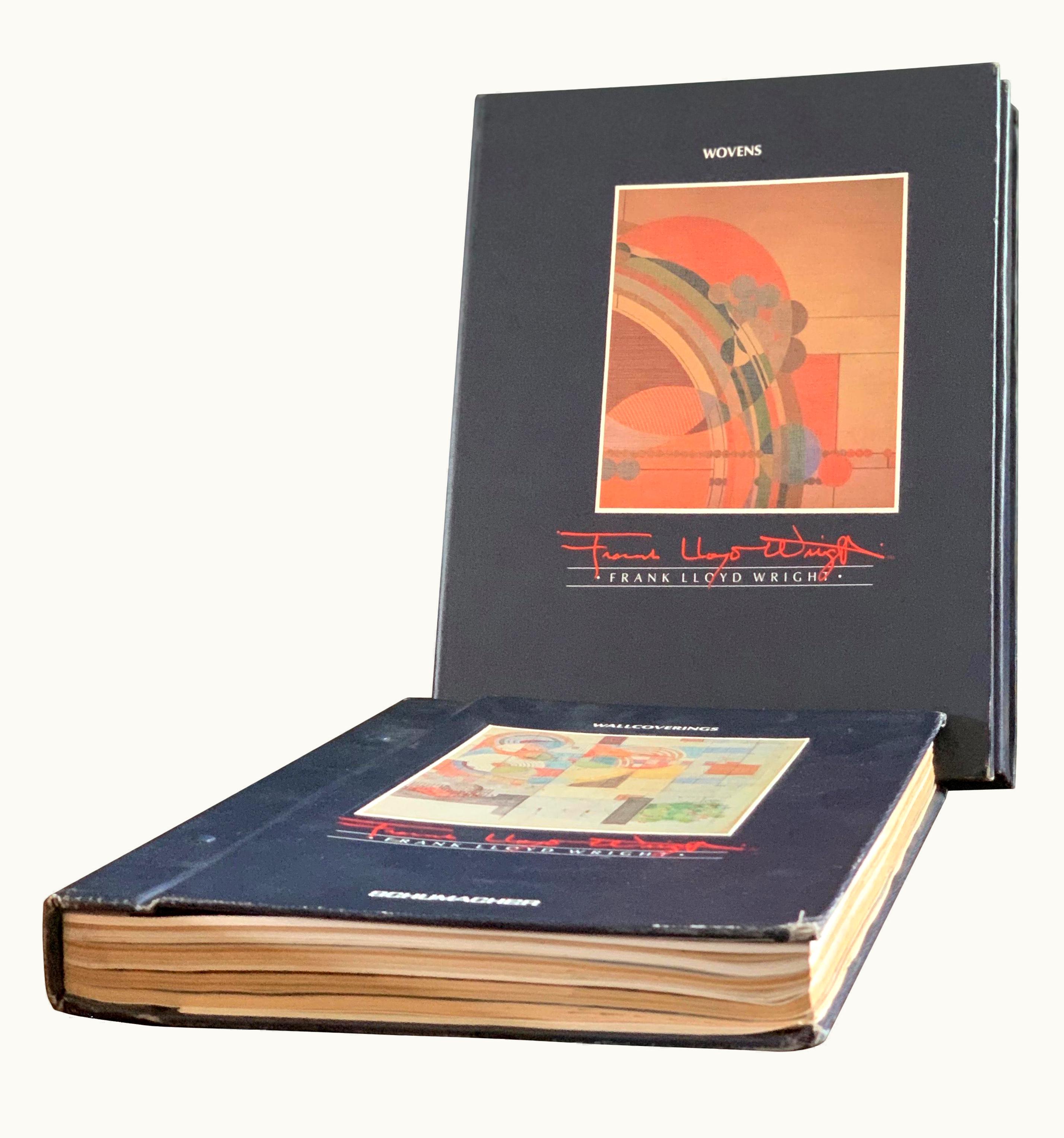 Frank Lloyd Wright Frank Lloyd Wright Schumacher Wallcoverings & Woven Catalogue Reference Set 1986