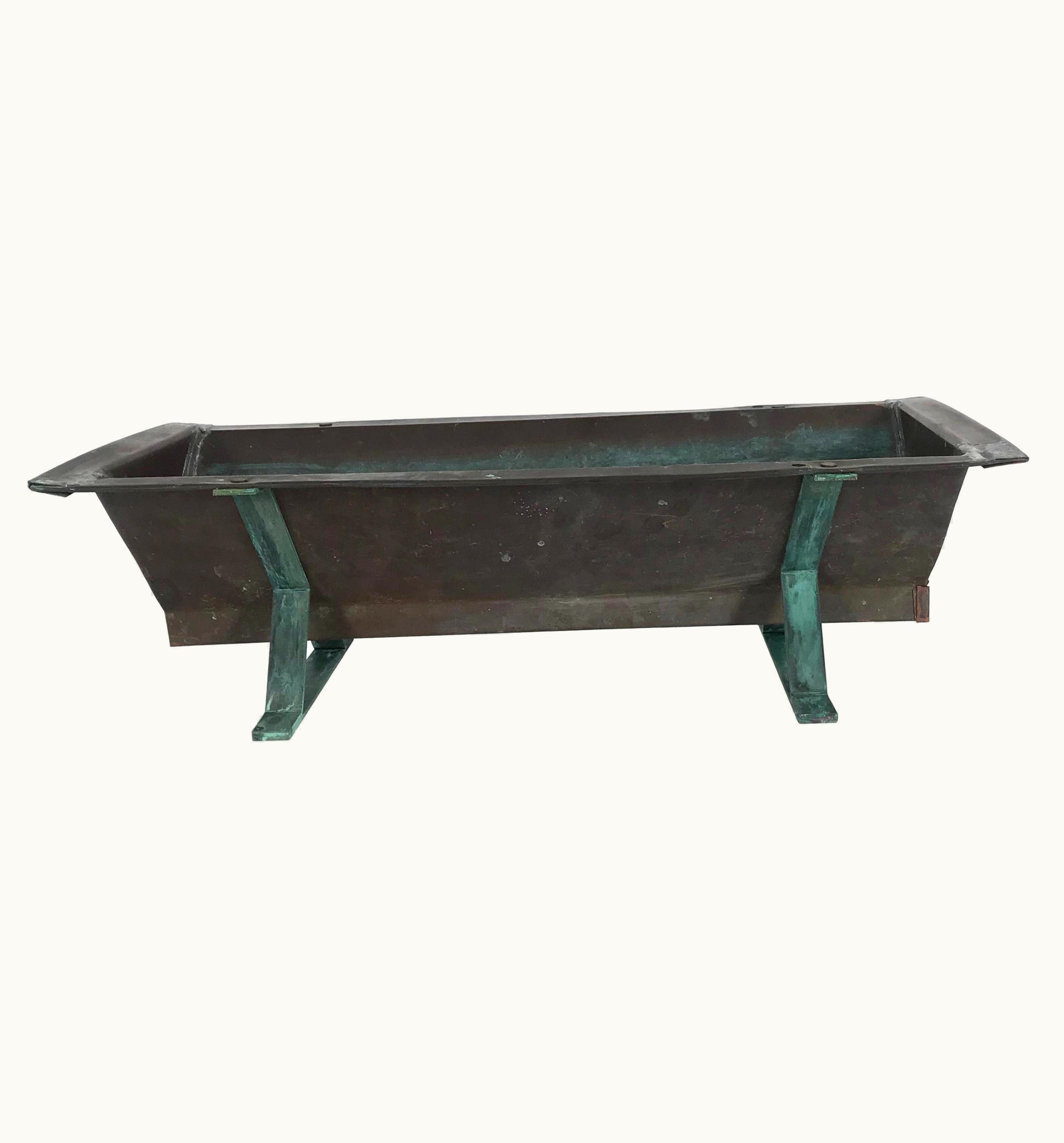 Frank Lloyd Wright Frank Lloyd Wright Darwin Martin House Original Gutter Trough Bowl, Planter