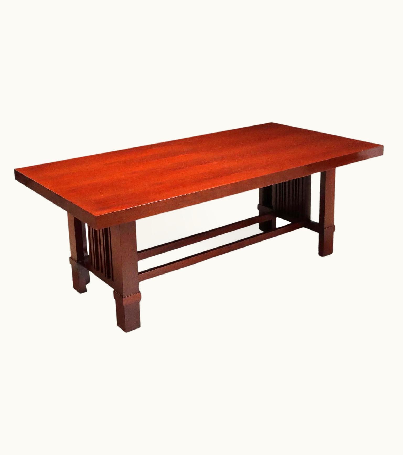 Frank Lloyd Wright Frank Lloyd Wright Cassina Taliesin 2 Table Cherry, Italy, 1989