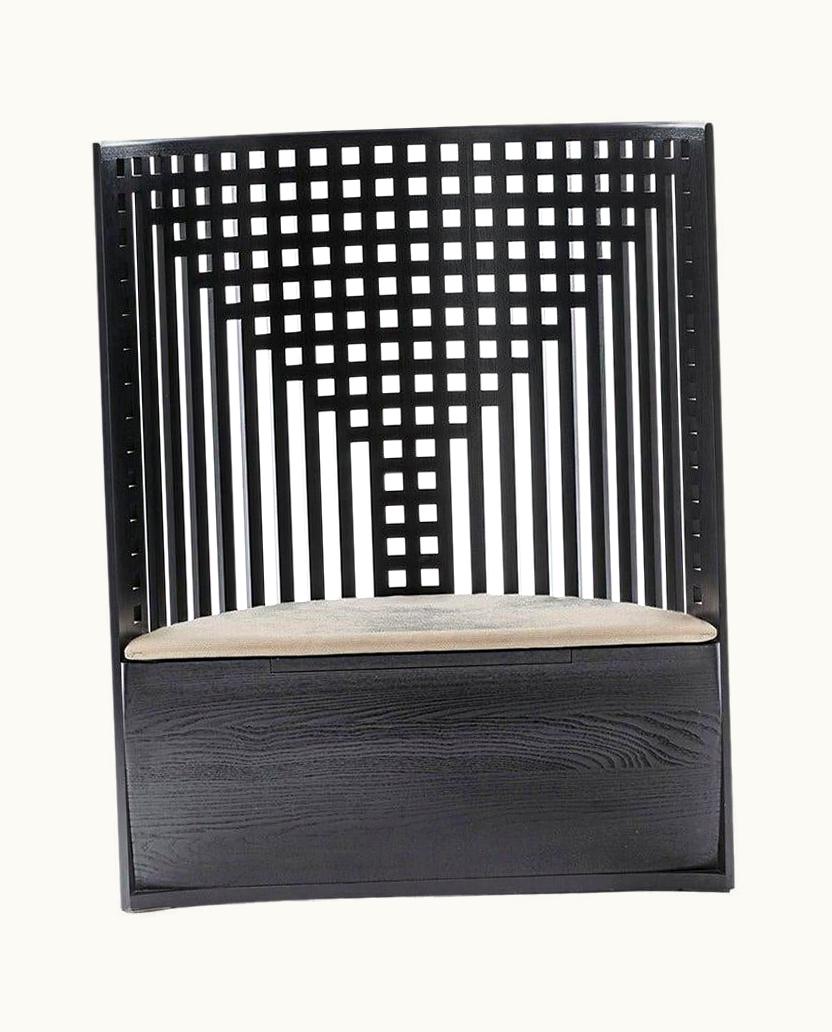 Charles Rennie Mackintosh Charles Rennie Mackintosh 312 Willow Trone-Armchair By Cassina UZ0194583