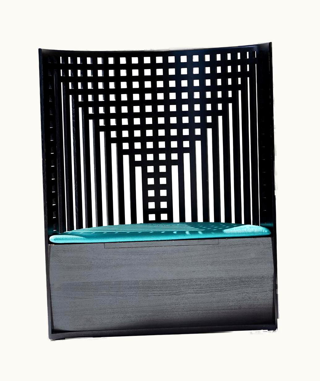 Charles Rennie Mackintosh Charles Rennie Mackintosh 312 Willow Trone Armchair For Cassina