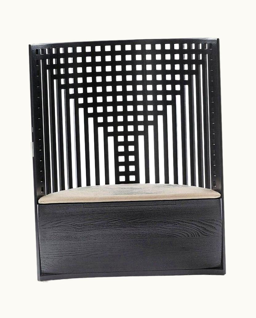 Charles Rennie Mackintosh Charles Rennie Mackintosh 312 Willow Trone-Armchair By Cassina UZ0194606