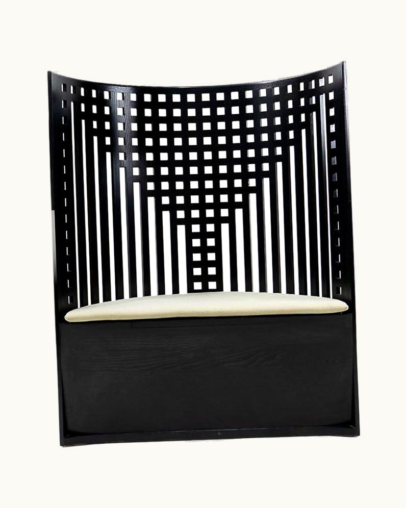 Charles Rennie Mackintosh Charles Rennie Mackintosh Vintage Willow Chair By Charles R. Mackintosh For Cassina, 1980s