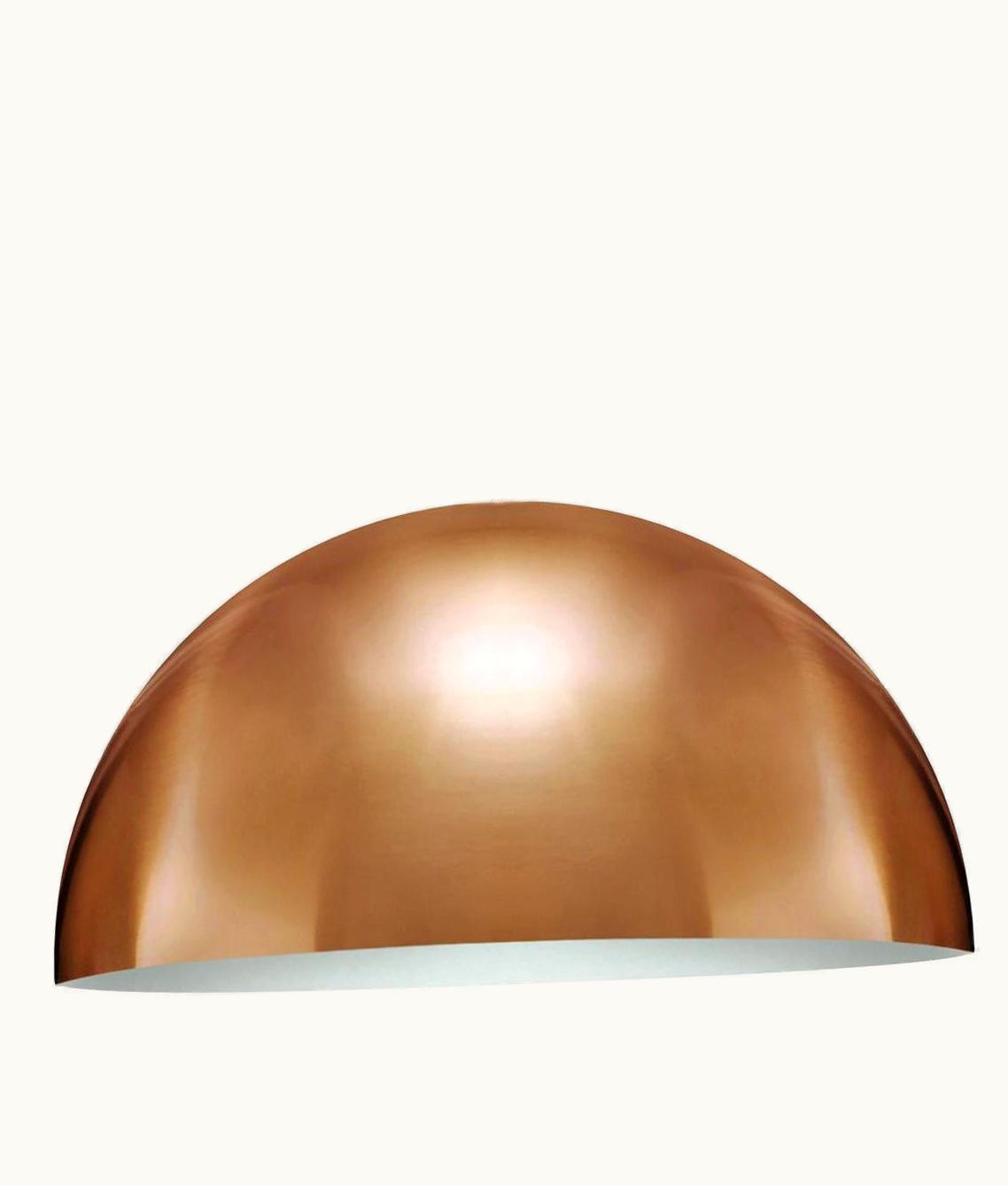 VIco Magistretti VIco Magistretti Suspension Lamps 'Sonora' Medium Gold By Oluce