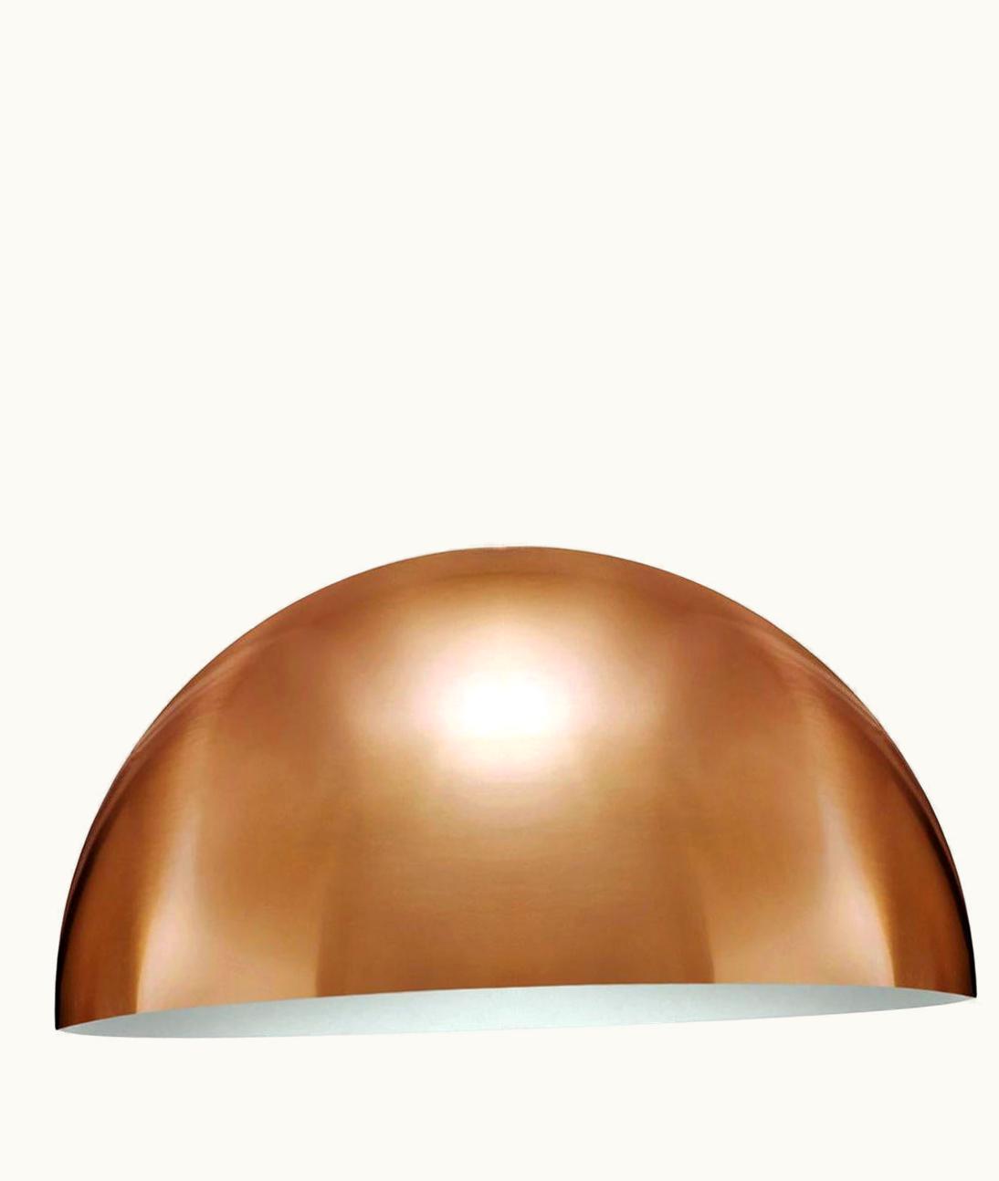 VIco Magistretti VIco Magistretti Suspension Lamps 'Sonora' Large Gold By Oluce