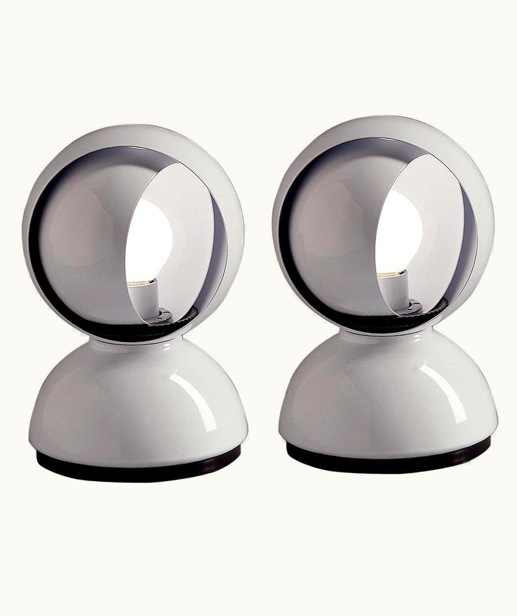 VIco Magistretti VIco Magistretti Pair Of VIco Magistretti Eclisse Table Lamps For Artemide