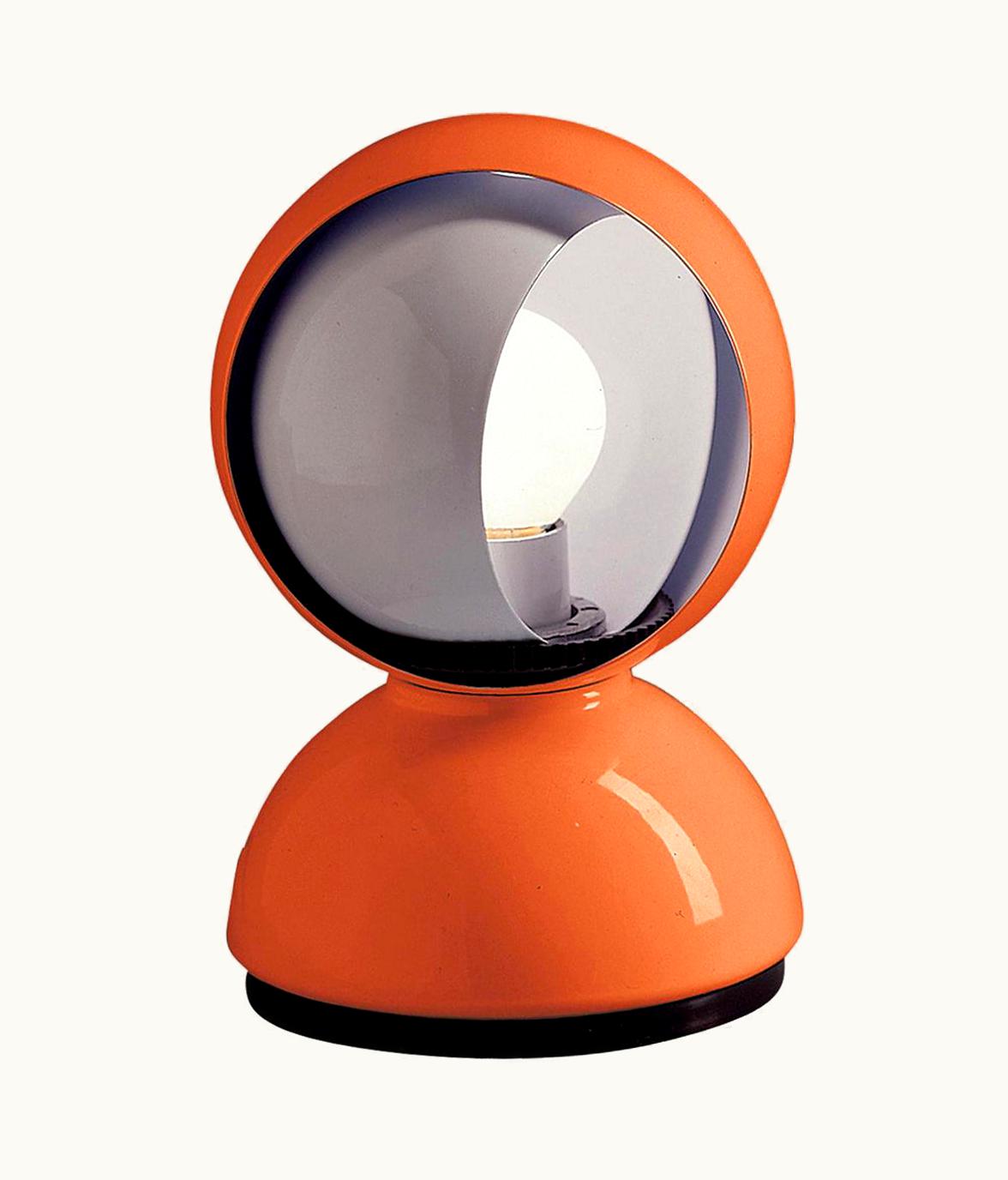 VIco Magistretti VIco Magistretti Eclisse Table Lamp In Orange For Artemide