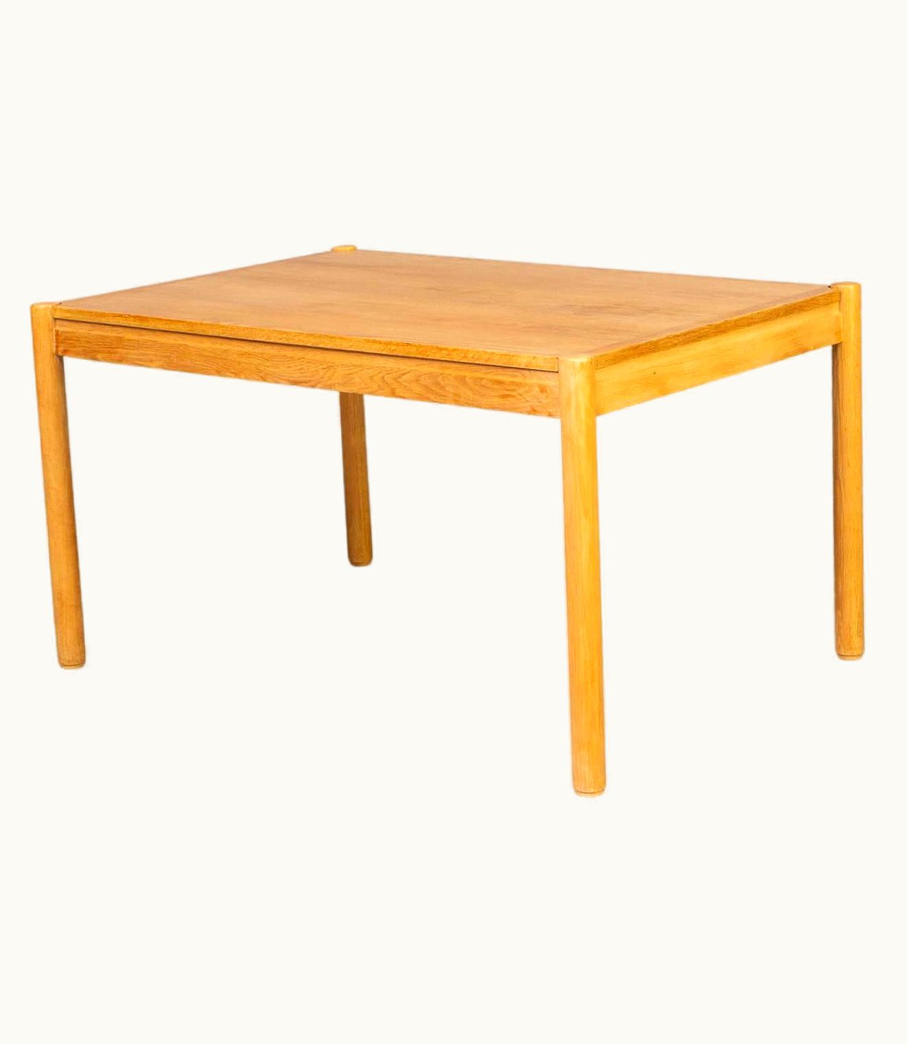 VIco Magistretti VIco Magistretti 70s Oak Veneer Dining Table By VIco Magistretti