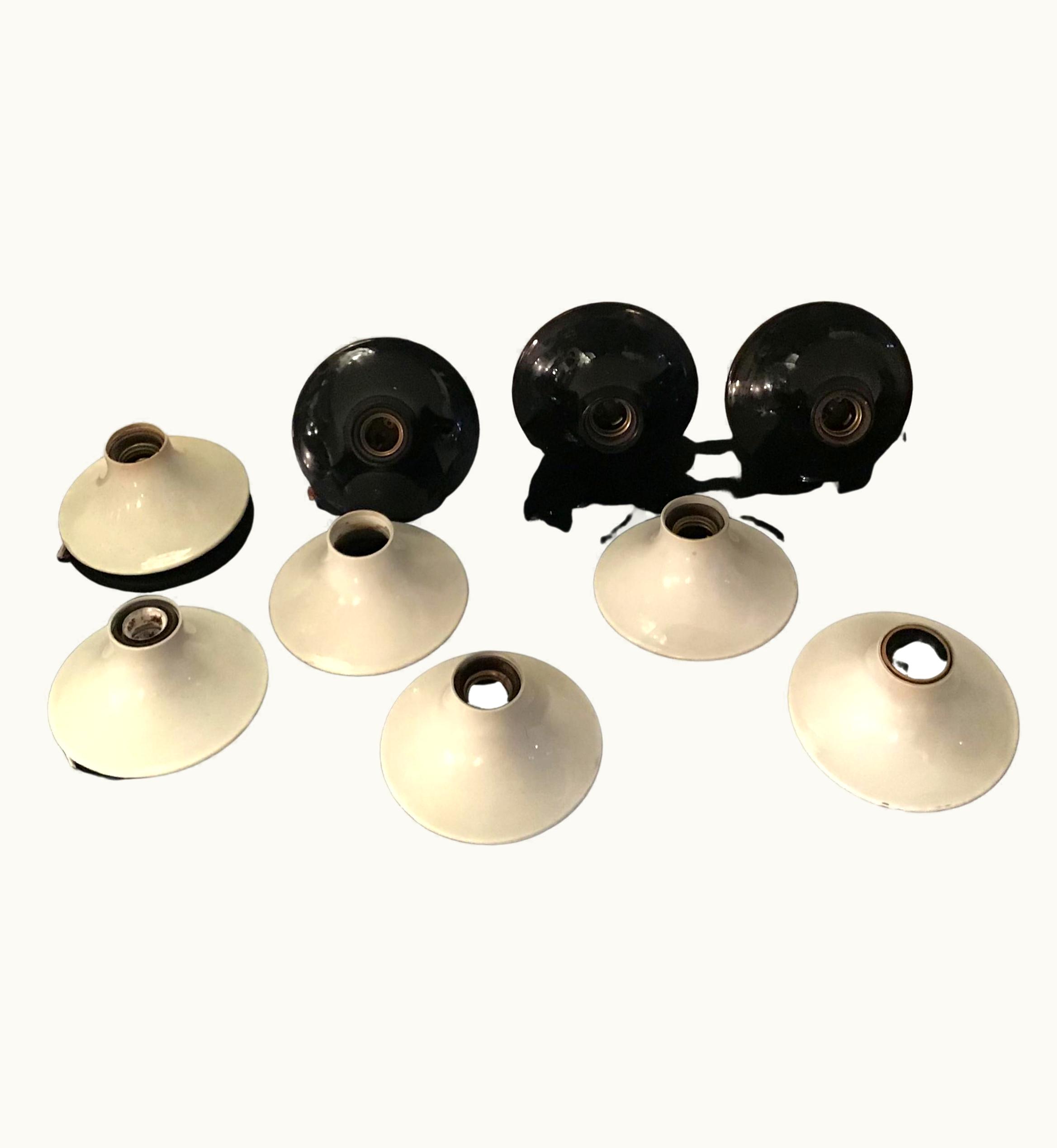 VIco Magistretti VIco Magistretti Artemide "VIco Magistretti "N 8 Ceilling Light Metal 1970 Italy