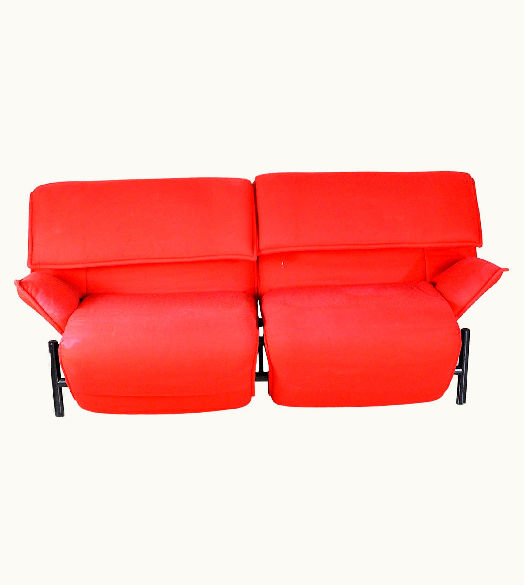 VIco Magistretti VIco Magistretti Italian Midcentury Sofa From 1980s