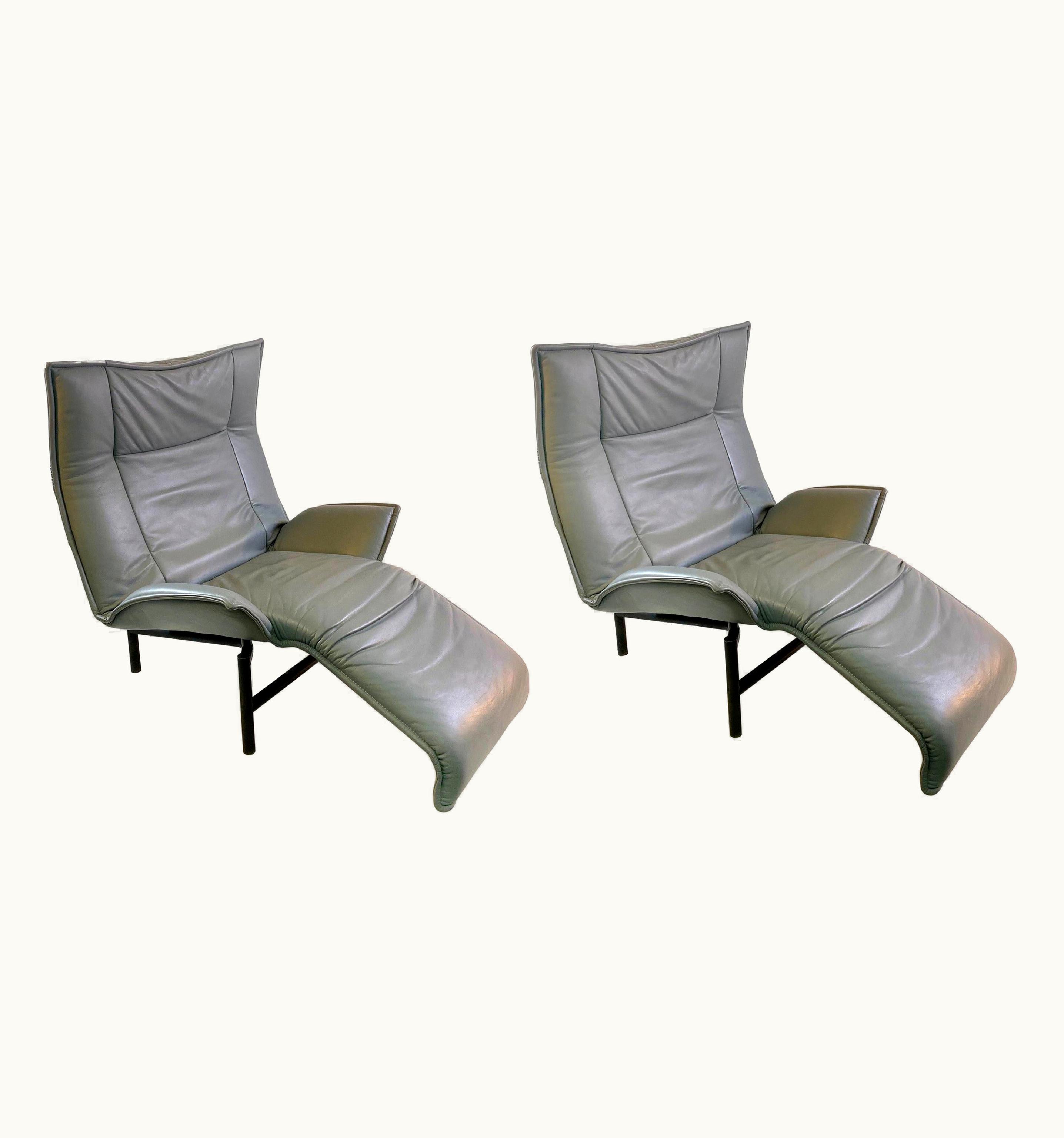 VIco Magistretti VIco Magistretti For Cassina Italia Modern Veranda Lounge Chairs
