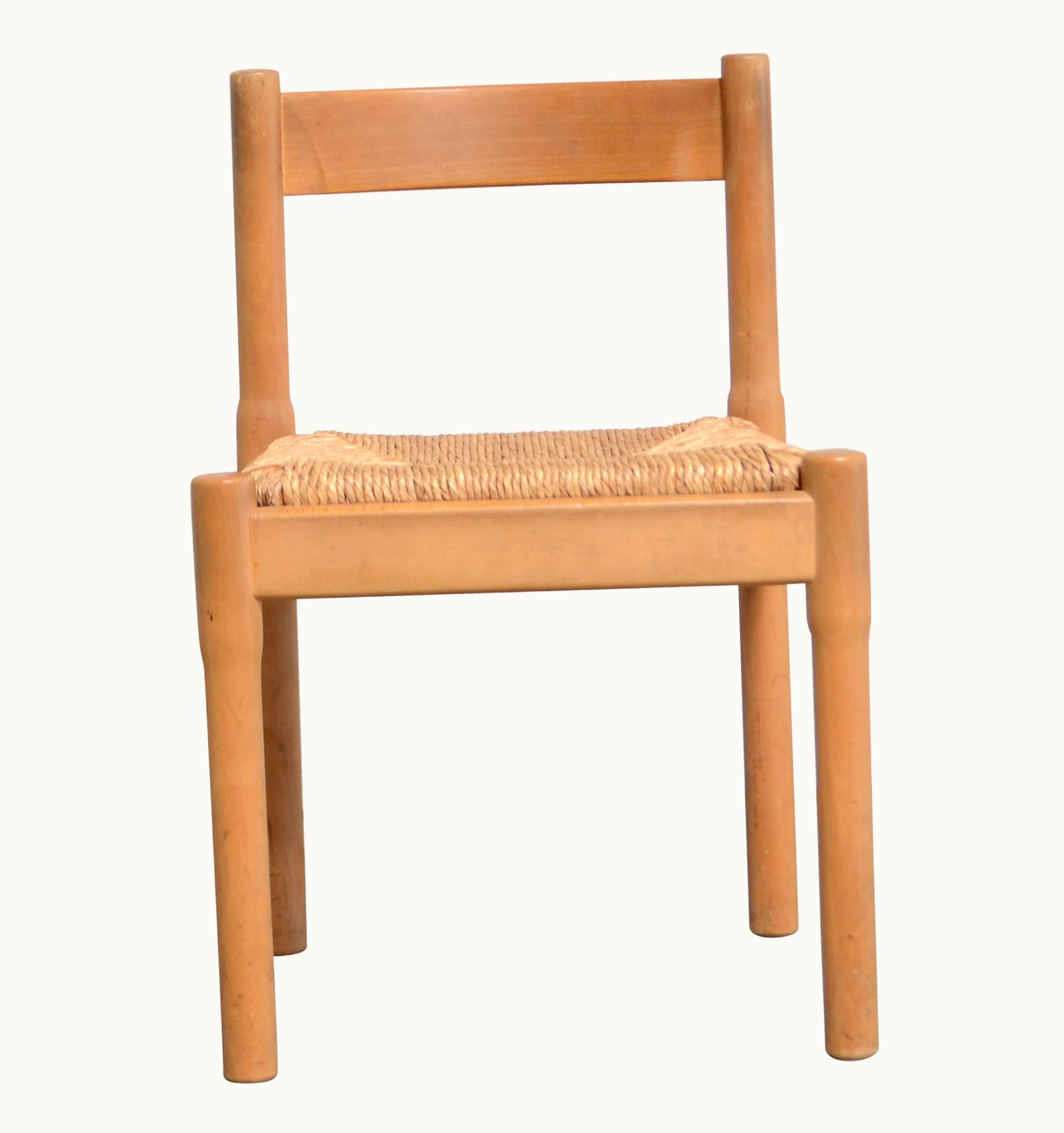 VIco Magistretti VIco Magistretti Cassina Carimate Chair By VIco Magistretti