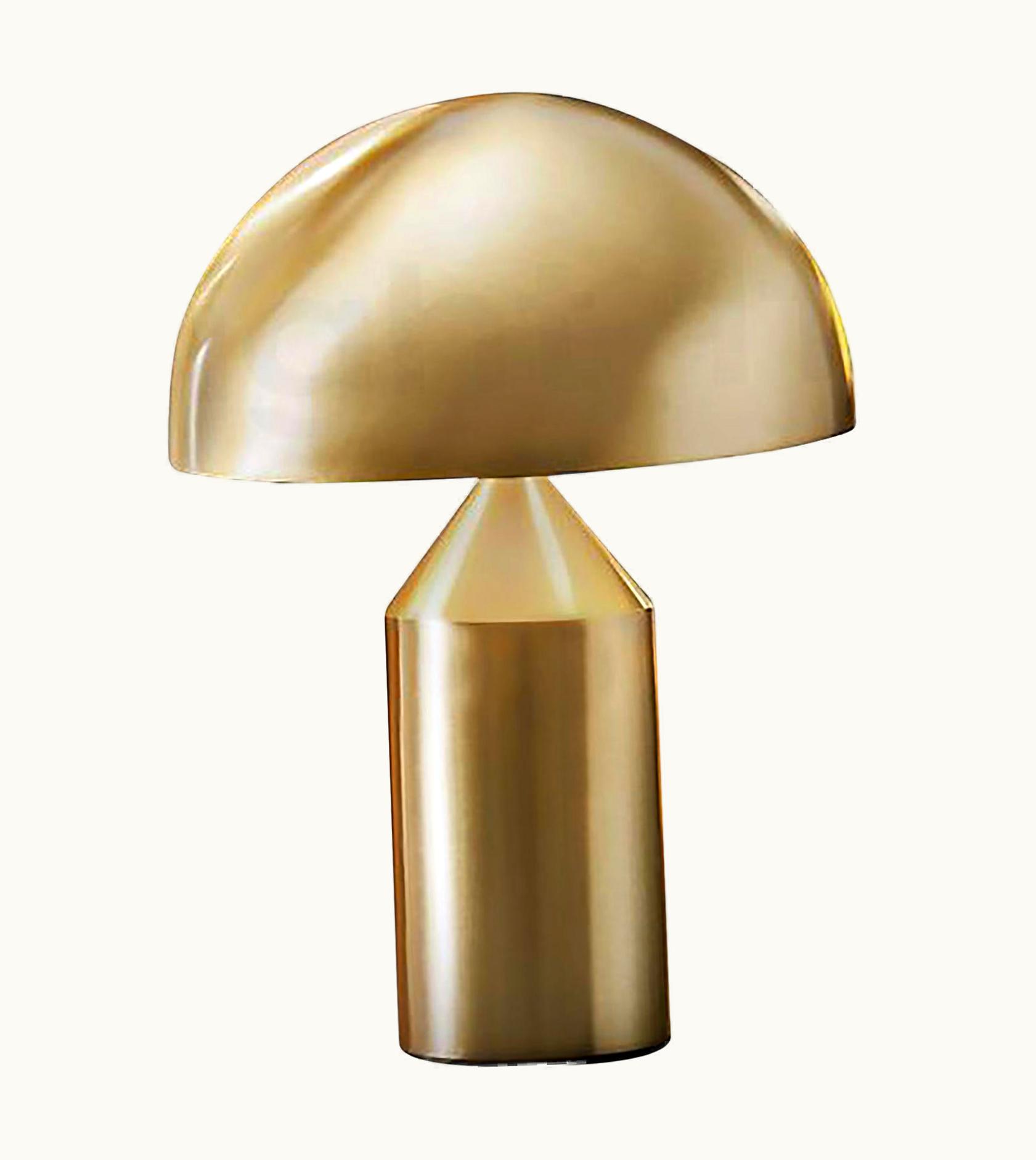 VIco Magistretti VIco Magistretti Atollo Metal Table Lamp By VIco Magistretti For Oluce
