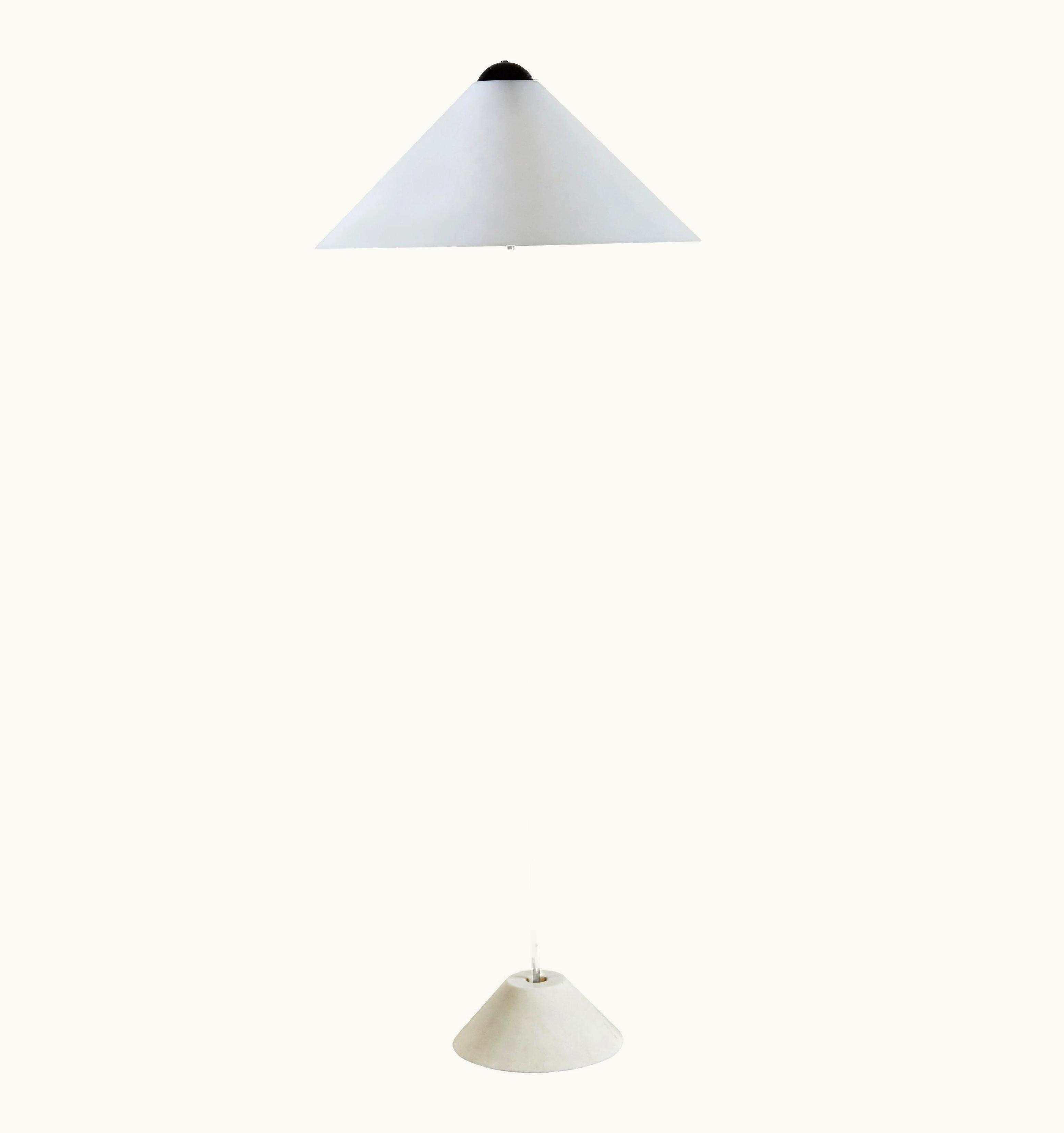 VIco Magistretti VIco Magistretti Rare Snow Floor Lamp By VIco Magistretti For O-luce