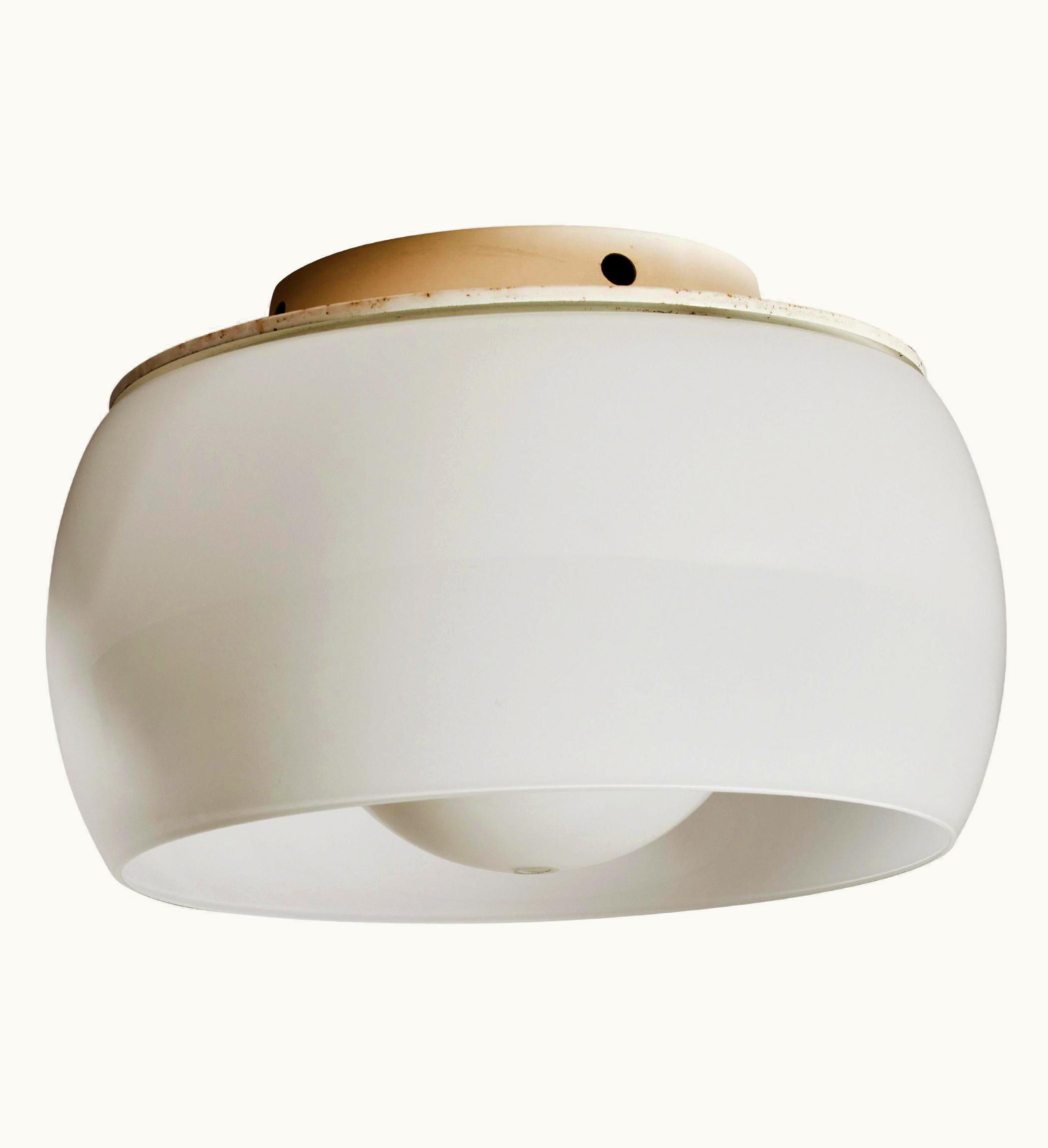 VIco Magistretti VIco Magistretti Clinio Flush Mount Ceiling Light By VIco Magistretti For Artemide