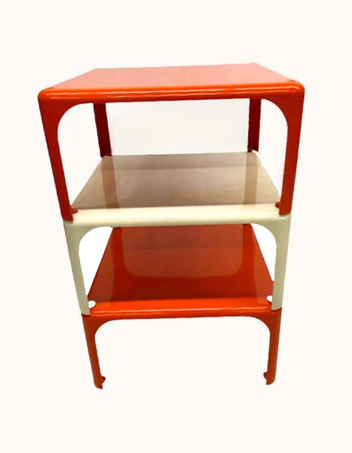 VIco Magistretti VIco Magistretti Stackable Tables Modello Demetrio 45 By VIco Magistretti For Artimide, Italy
