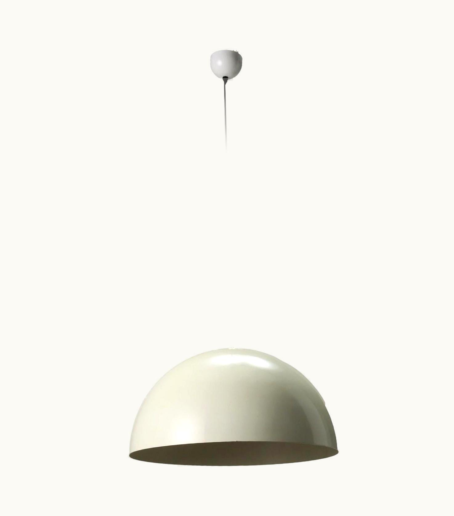 VIco Magistretti VIco Magistretti Sonora Suspension Lamp Oluce Metal Italy 1976