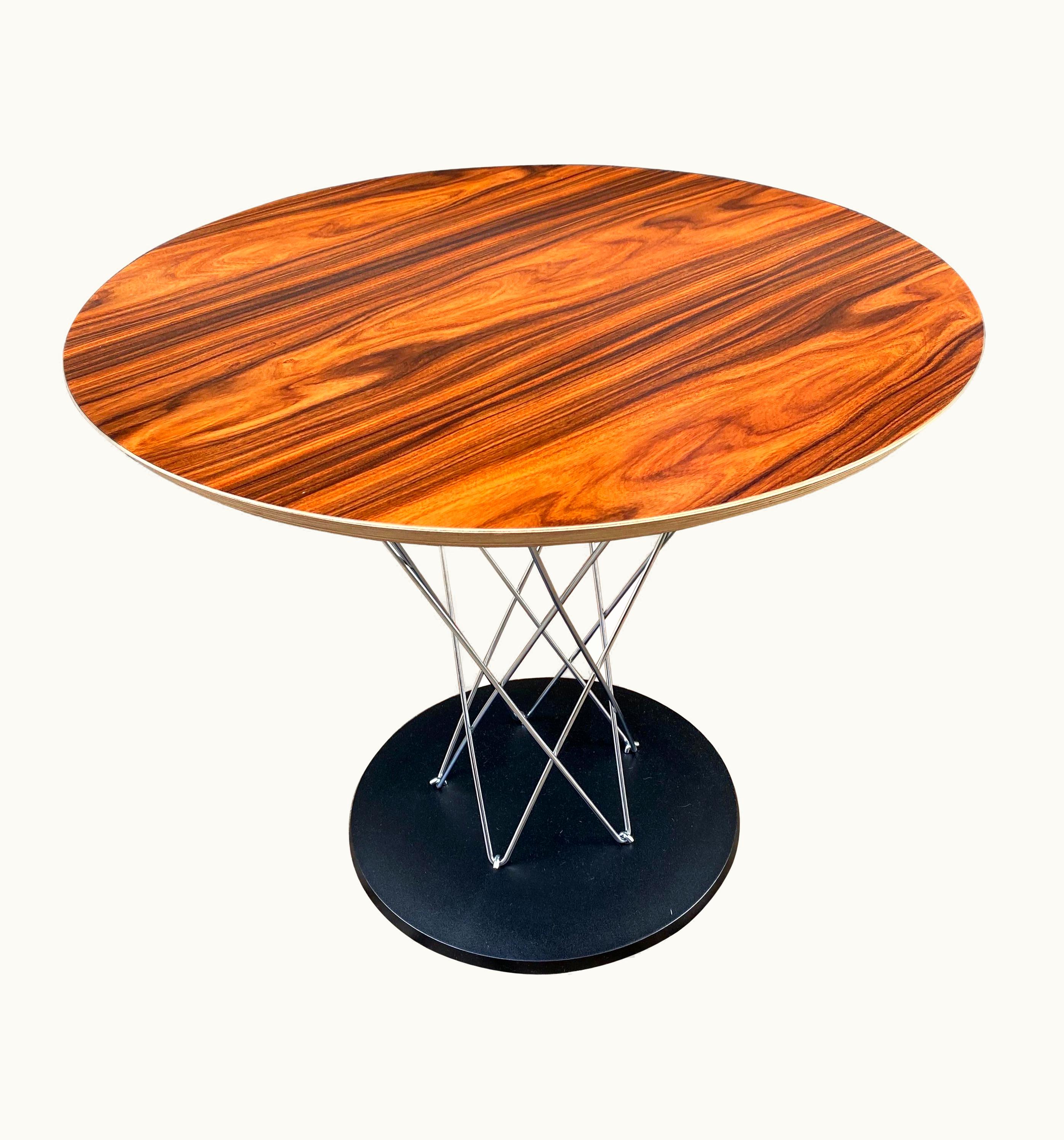 Isamu Noguchi Isamu Noguchi For Knoll Rosewood Top Cyclone Table