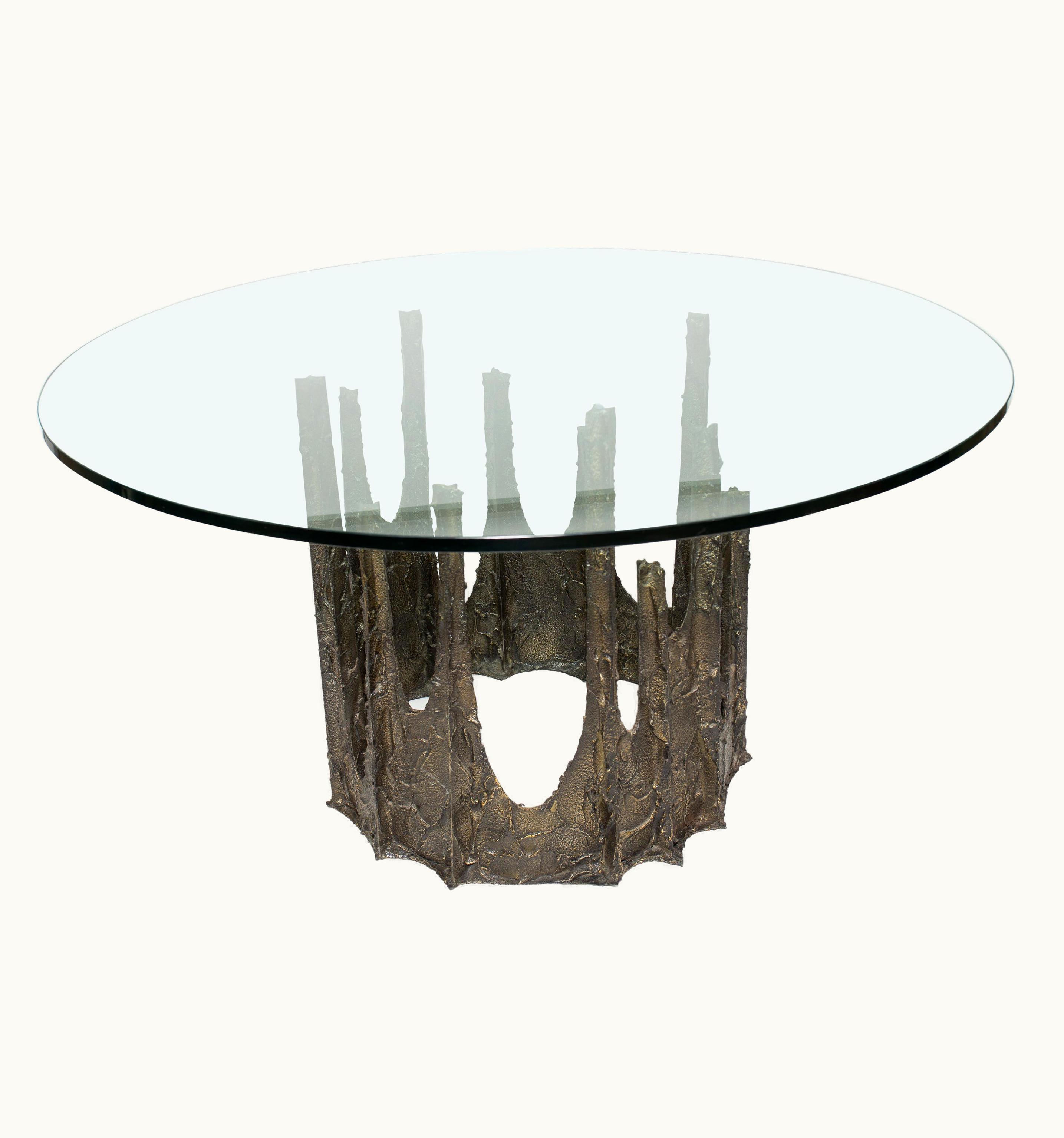 Paul Evans Paul Evans Sculpted Bronze Stalactite Dining Table