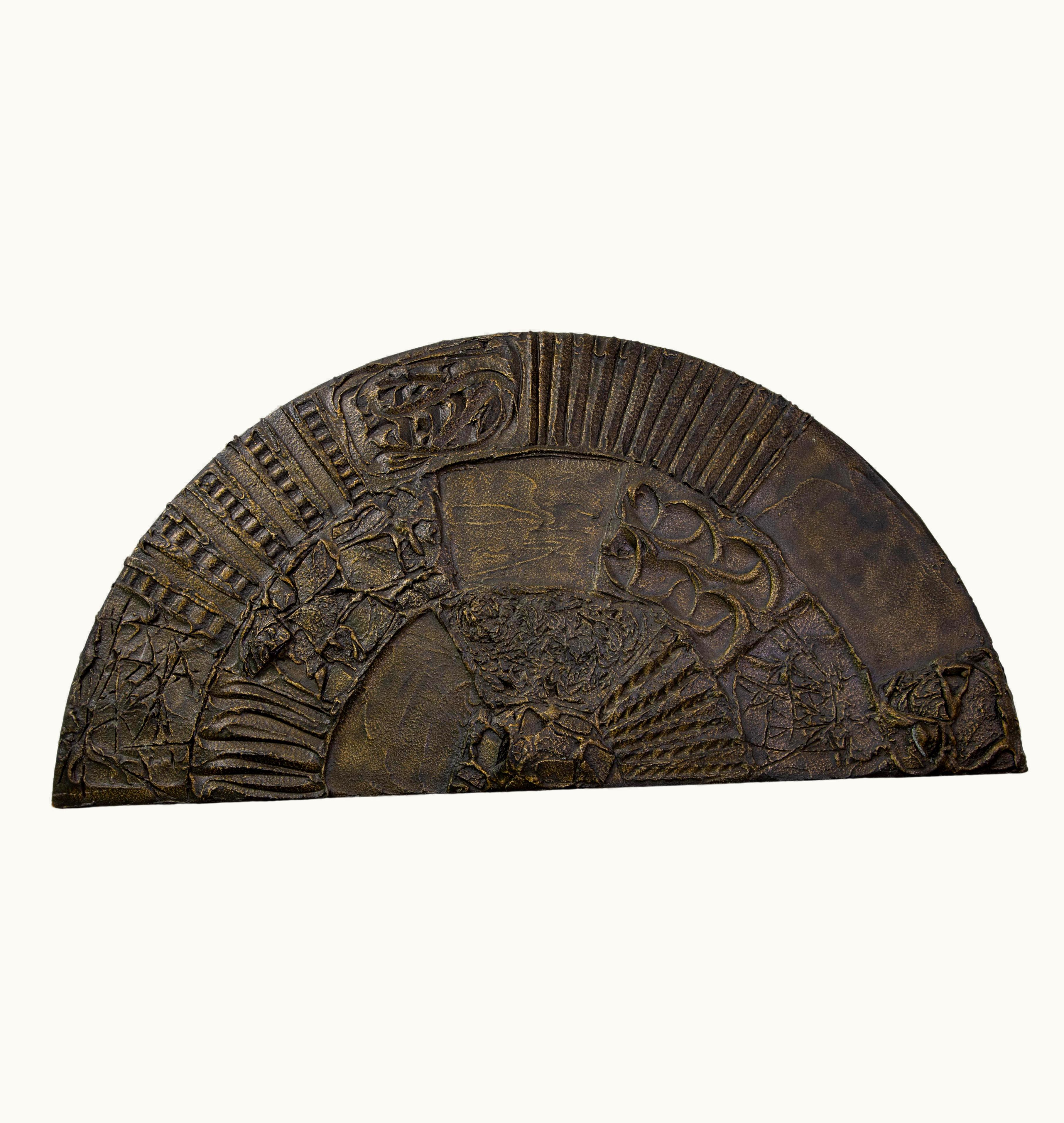 Paul Evans Paul Evans Vintage Paul Evans Goop Style Disc Bar Door, Brutalist Headboard Wall Art