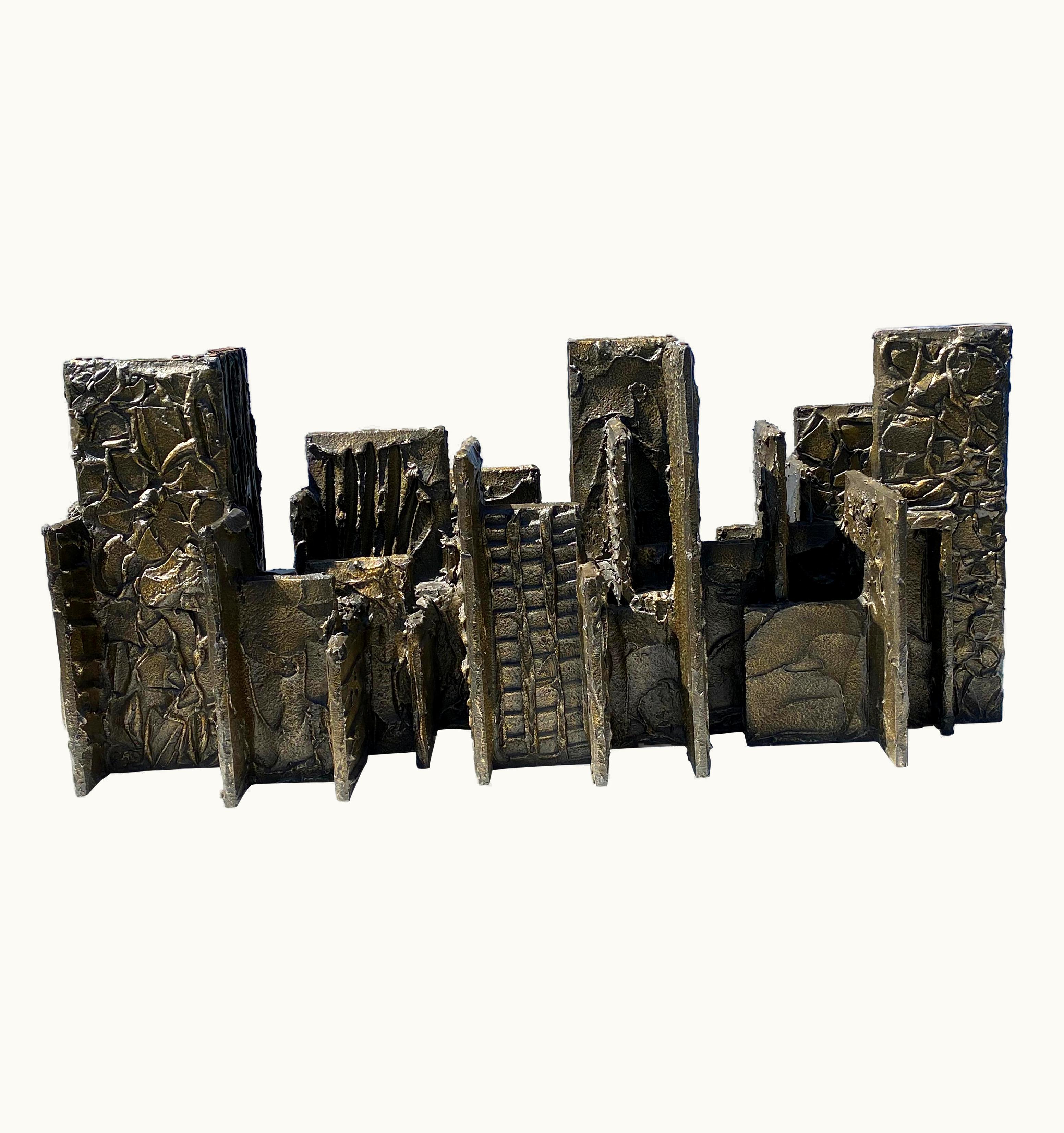 Paul Evans Paul Evans Brutalist Skyline Dining Table