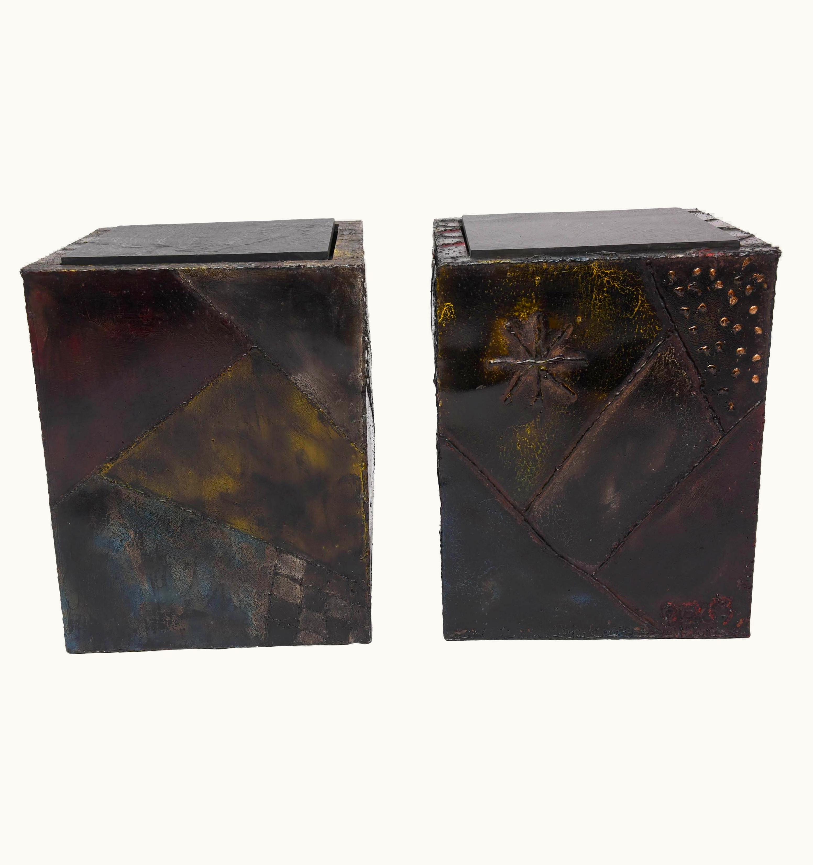 Paul Evans Paul Evans Welded Metal Cubes