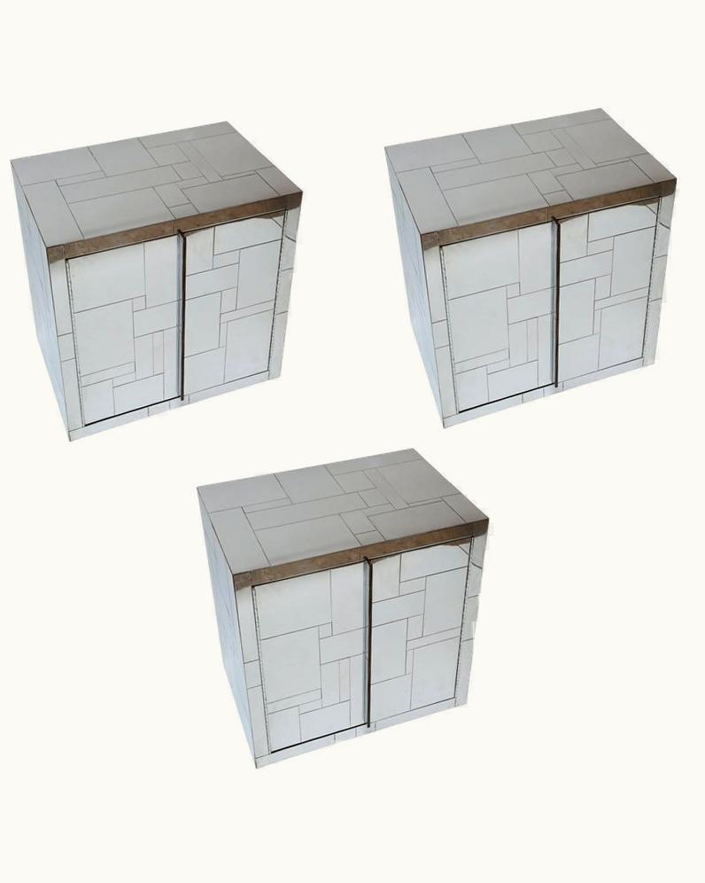 Paul Evans Paul Evans Cityscape Wall Hung Cabinets Set Of Three