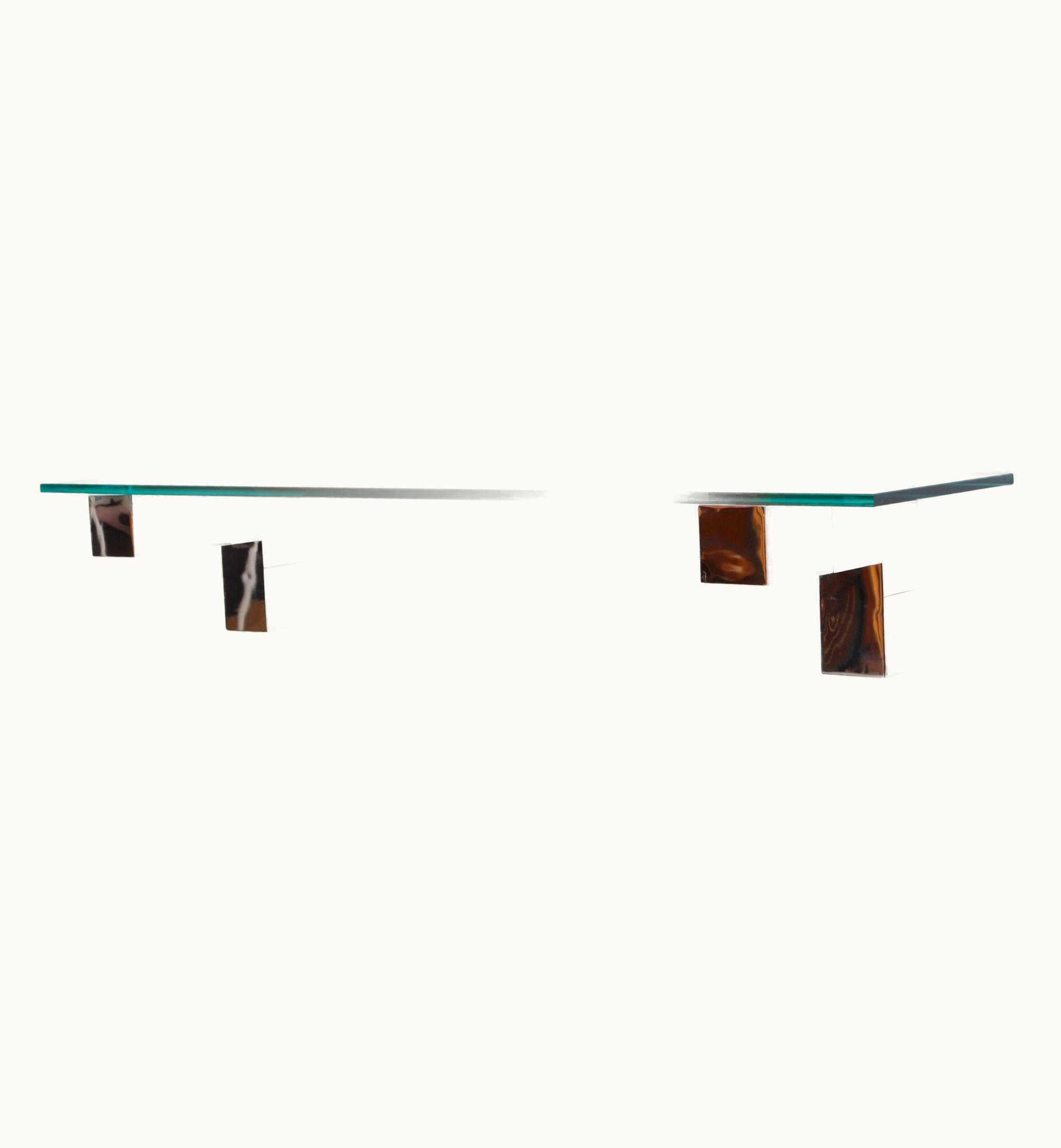 Paul Evans Paul Evans Cityscape Chrome Shelf