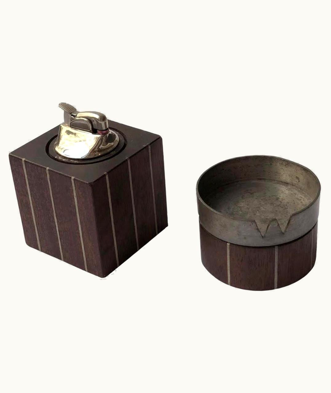 Paul Evans Paul Evans Ashtray Set