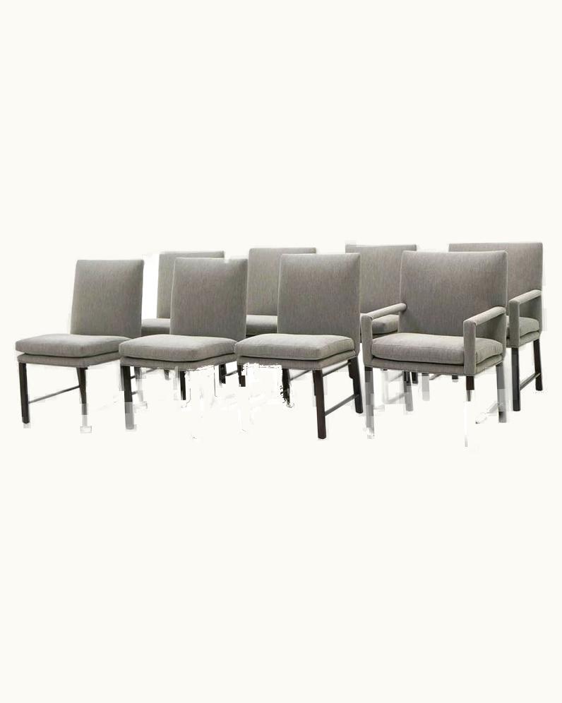 Paul Evans Paul Evans For Directional Set Of Eight Dining Chairs