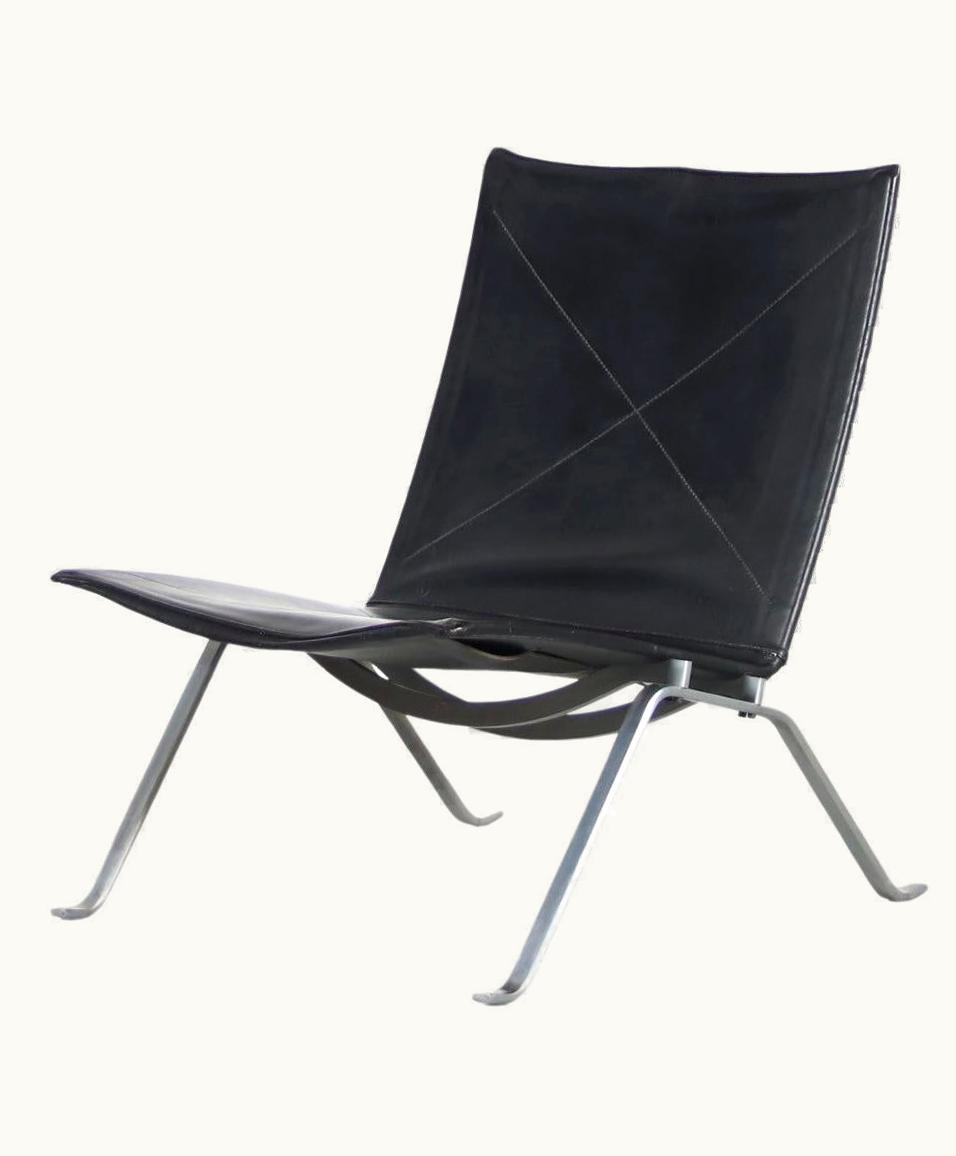 Poul Kjærholm Poul Kjærholm PK22 Chair By Poul Kjaerholm For Fritz Hansen, Denmark 1990