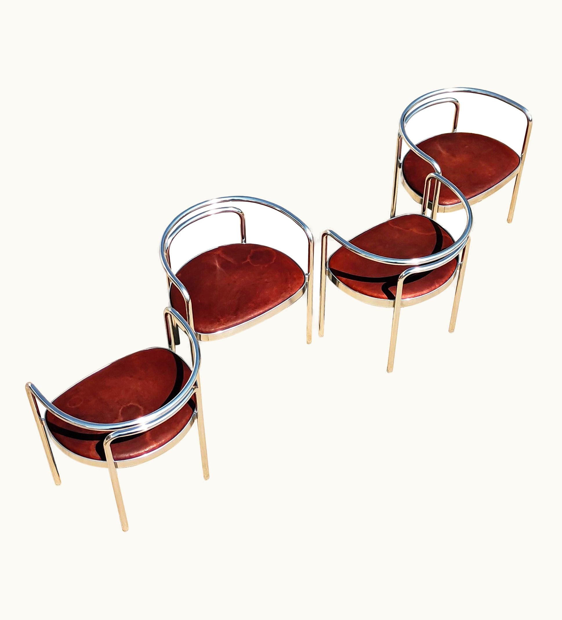 Poul Kjærholm Poul Kjærholm Set Of 4 Poul Kjærholm Pk12 For E. Kold Christensen, 1964