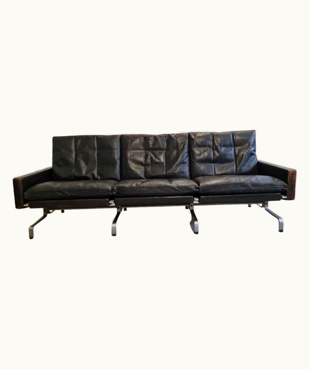 Poul Kjærholm Poul Kjaerholm Pk 31 3 Seat Sofa Kold Christensen