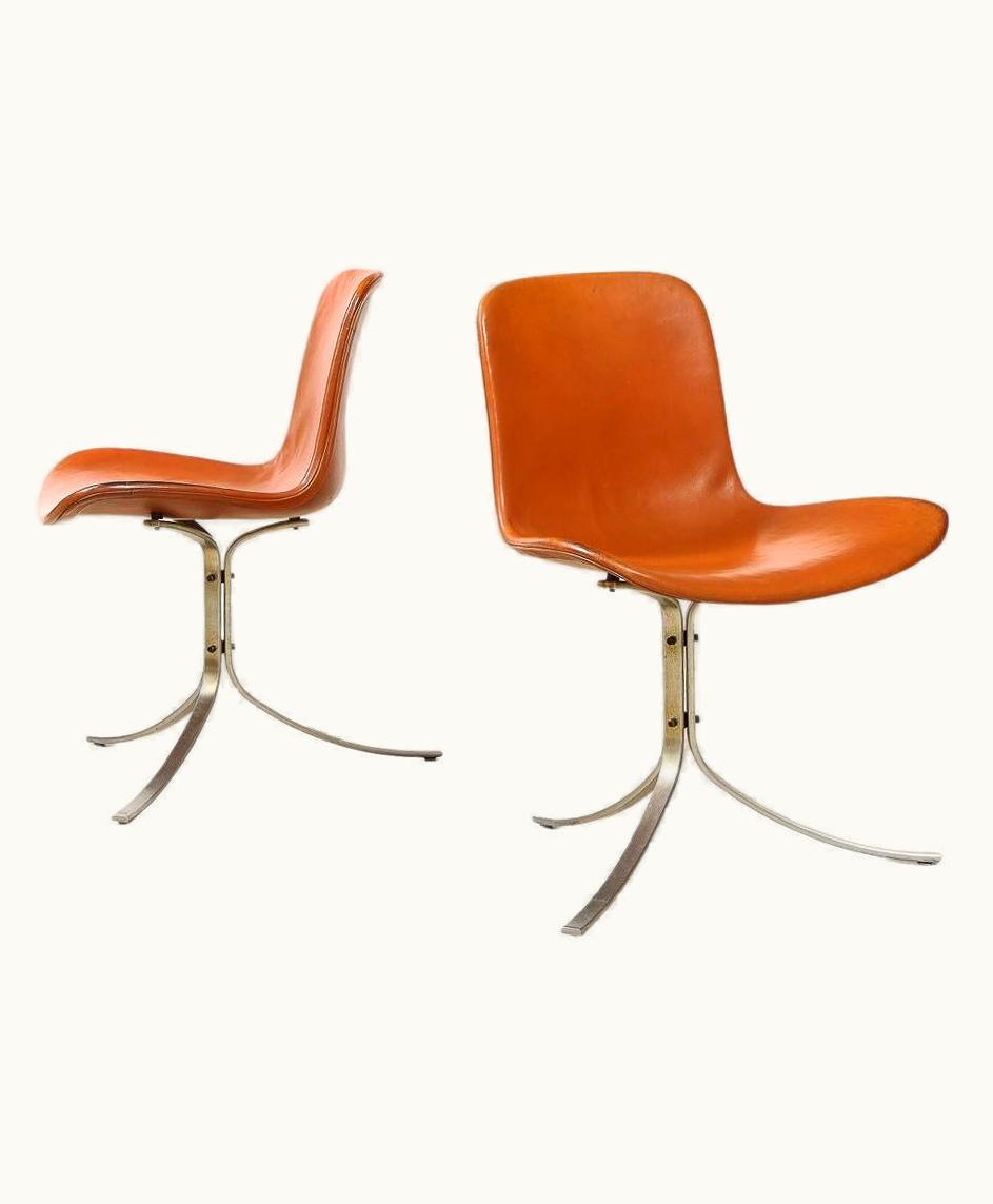 Poul Kjærholm Poul Kjærholm Set Of 6 PK9 Chairs By Poul Kjaerholm