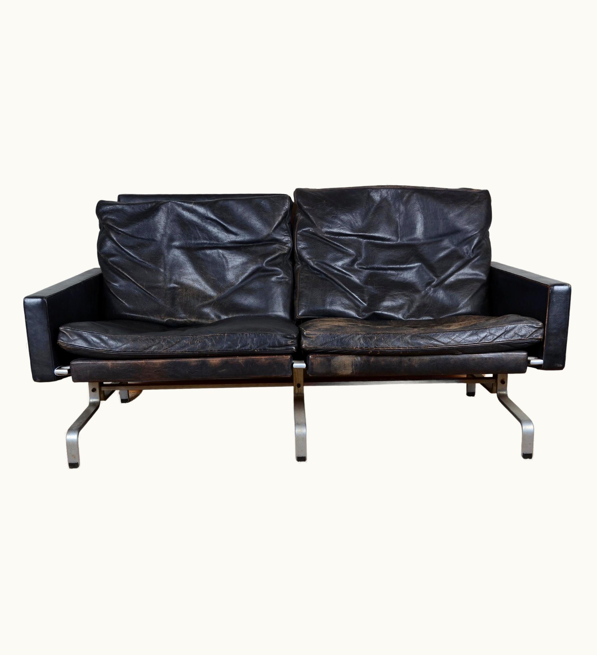 Poul Kjærholm Poul Kjærholm, Sofa Model PK-31-2, For E Kold Christensen