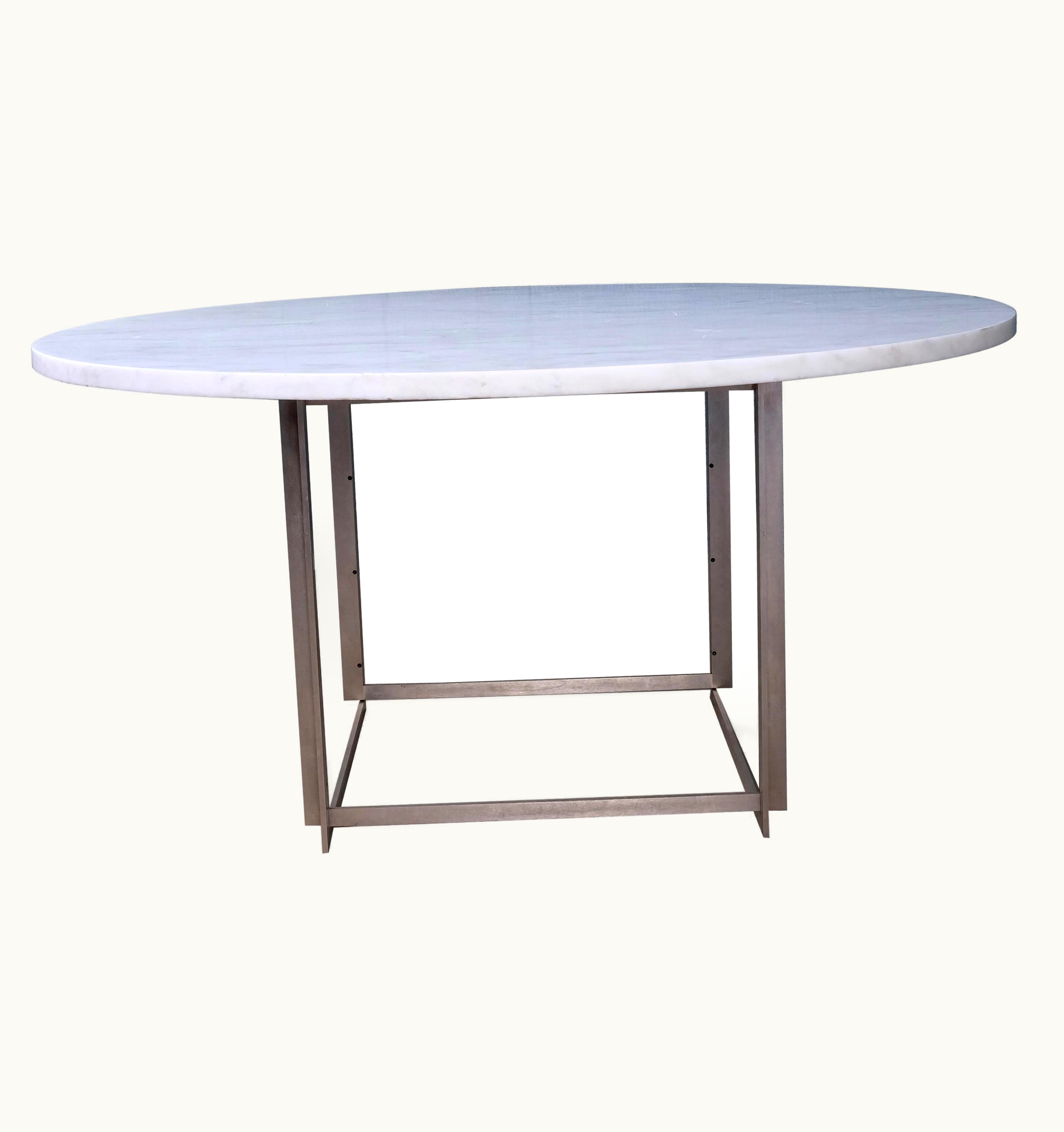 Poul Kjærholm Poul Kjaerholm PK-54 Dining Table By E. Kold Christensen, Denmark
