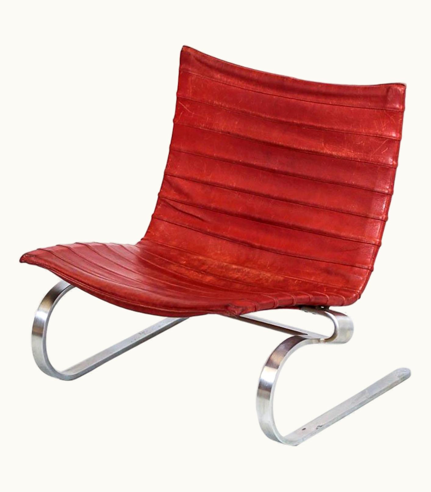 Poul Kjærholm Poul Kjærholm PK20 Lounge Chair By Poul Kjaerholm, E. Kold Christensen, 1968