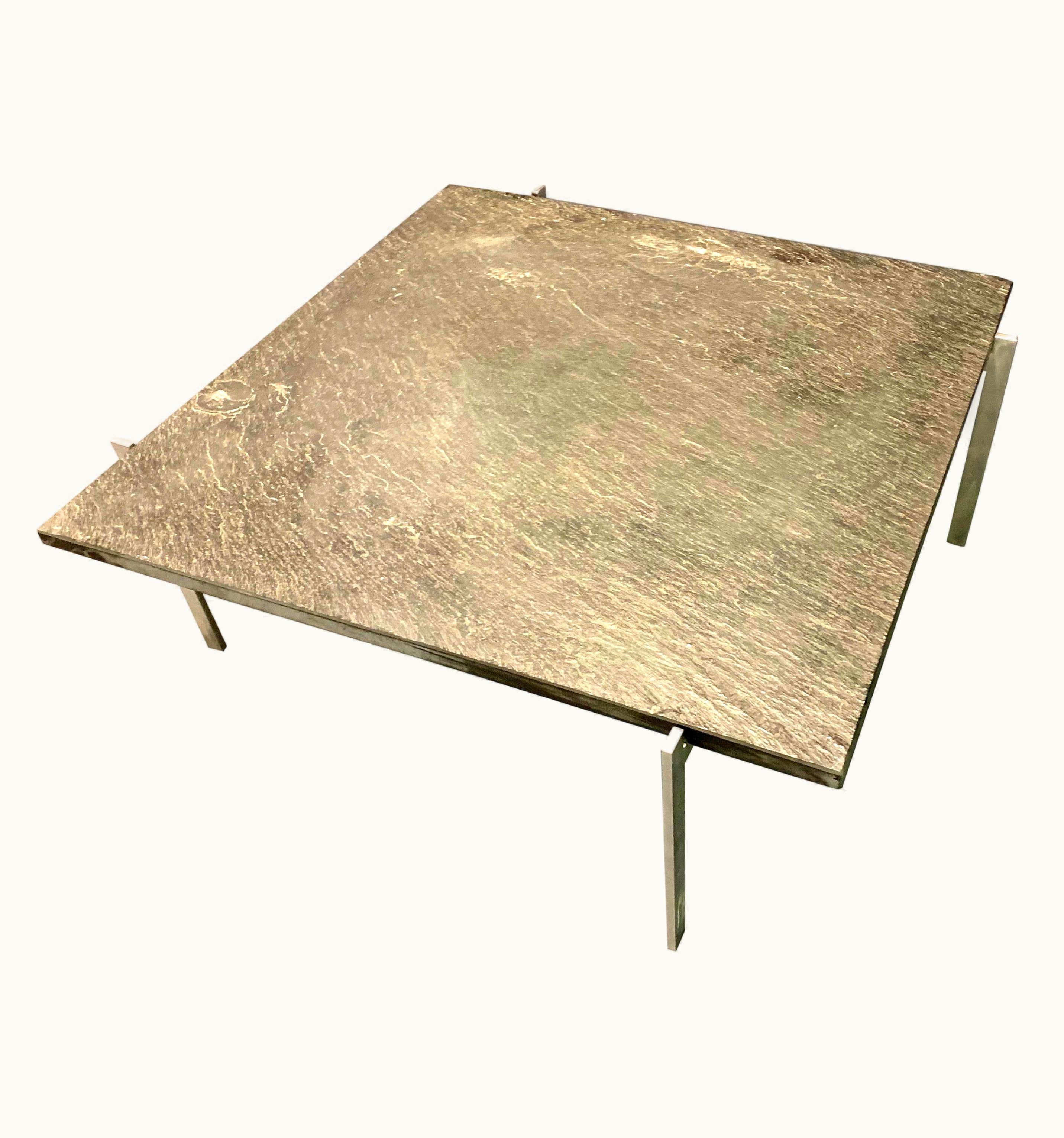 Poul Kjærholm Poul Kjærholm Rare PK61 Coffee Table Signed EKC With Amazing Slate Top