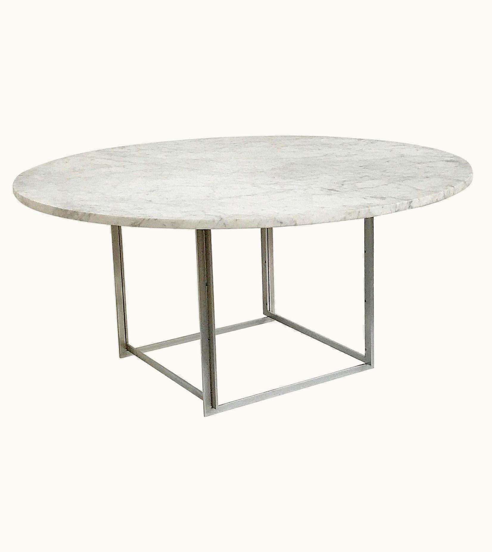 Poul Kjærholm Poul Kjaerholm Low PK 54 Table For Christensen, Denmark, 1963