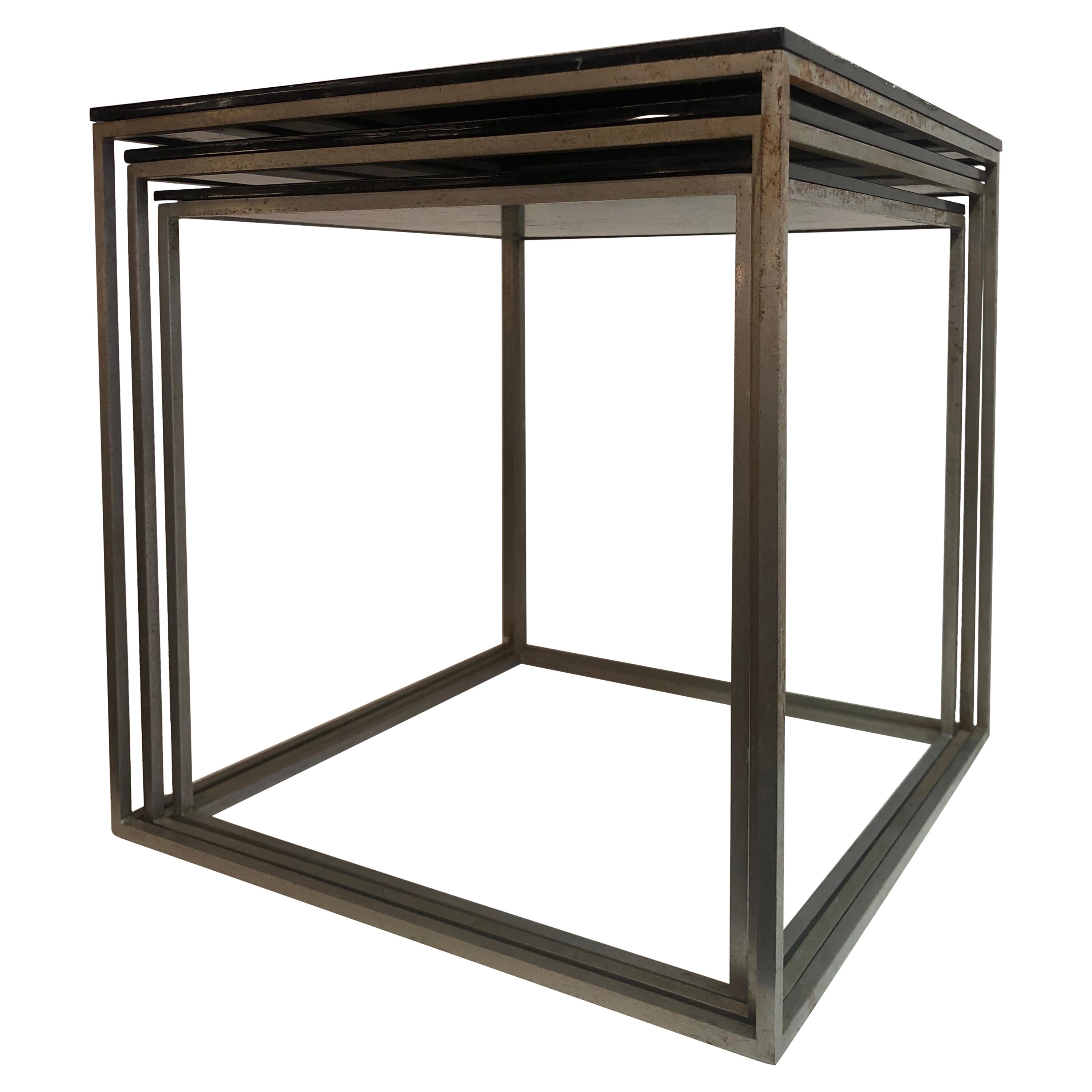 Poul Kjærholm Poul Kjærholm Mid Modern Century Poul Kjaerholm Nesting Table