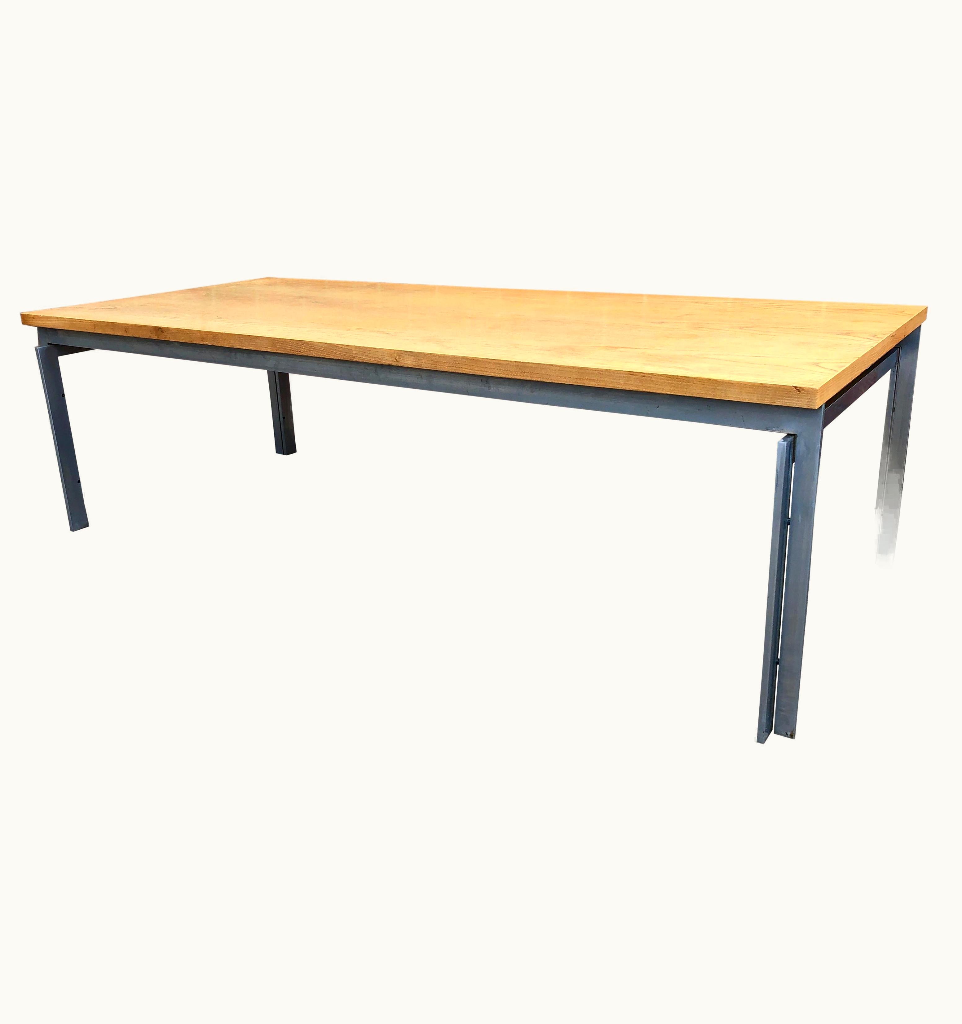 Poul Kjærholm Poul Kjærholm Rare Poul Kjaerholm PK59 Oak-Topped Coffee Table