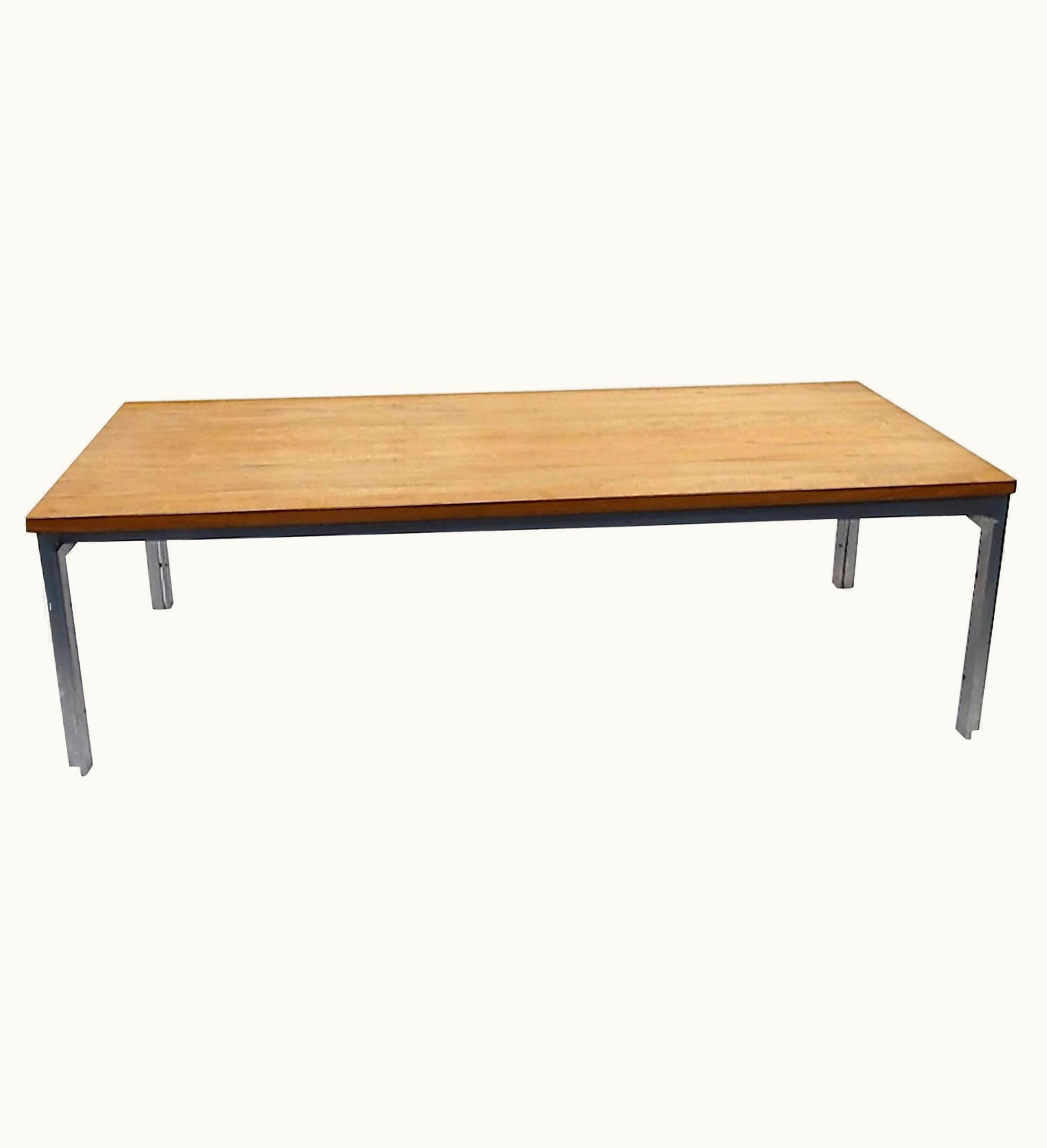 Poul Kjærholm Poul Kjærholm Rare Pk59 Coffee Table With Unique Teakwood Top