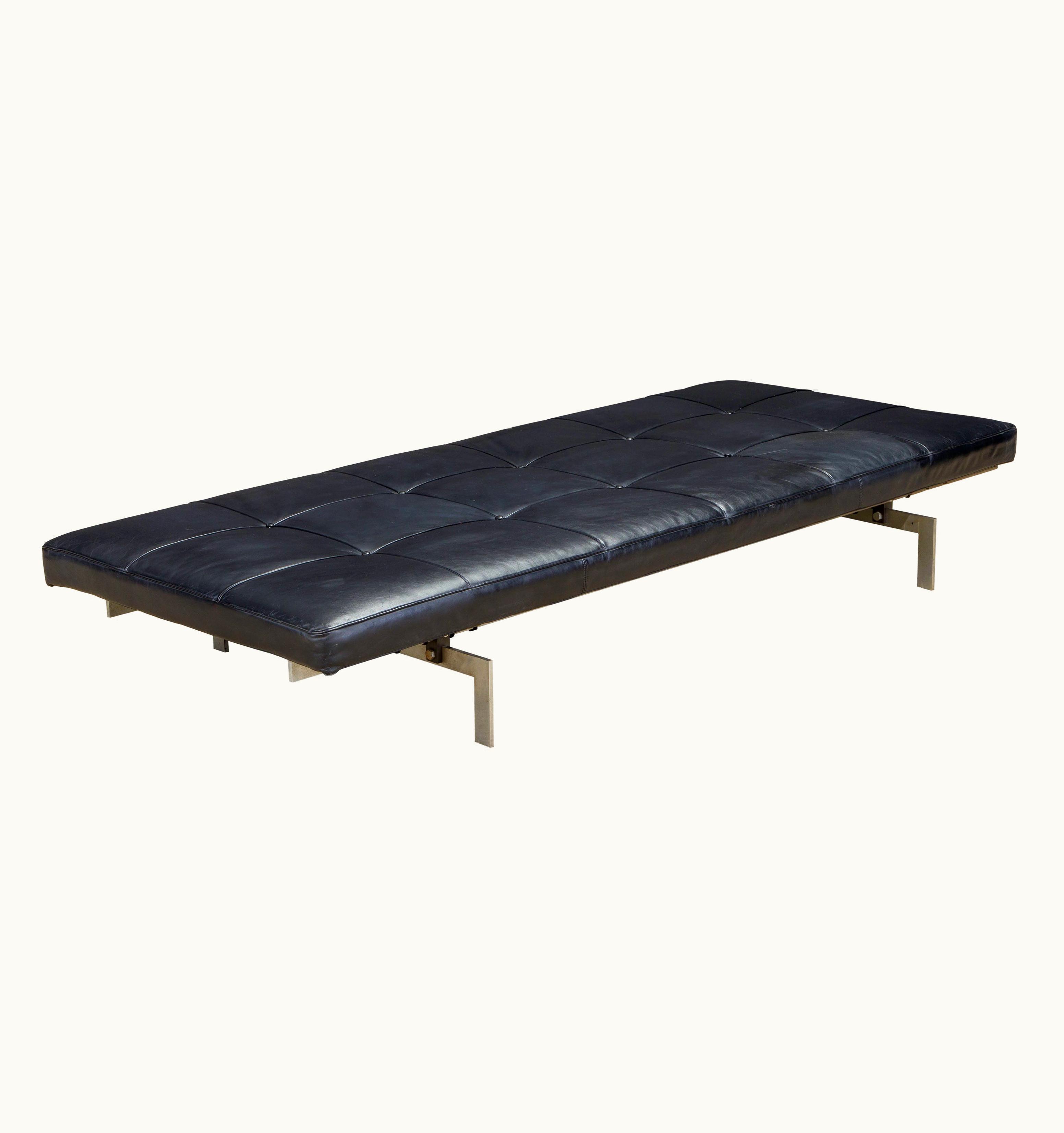 Poul Kjærholm Poul Kjærholm For E. Kold Christensen Early Year PK-80 Daybed, Double Signed