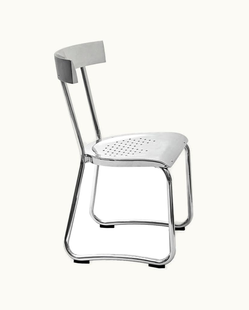 Gio Ponti Gio Ponti Aluminium Montecatini Chair Molteni&C By Gio Ponti - D.235.1 - Made In Italy