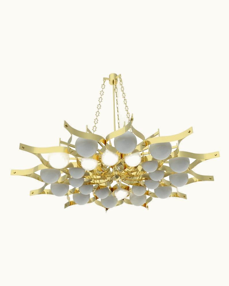 Gio Ponti Gio Ponti 21st Century Pavone Large Pendant Lamp, DALI, Gio Ponti, 2019, Italy
