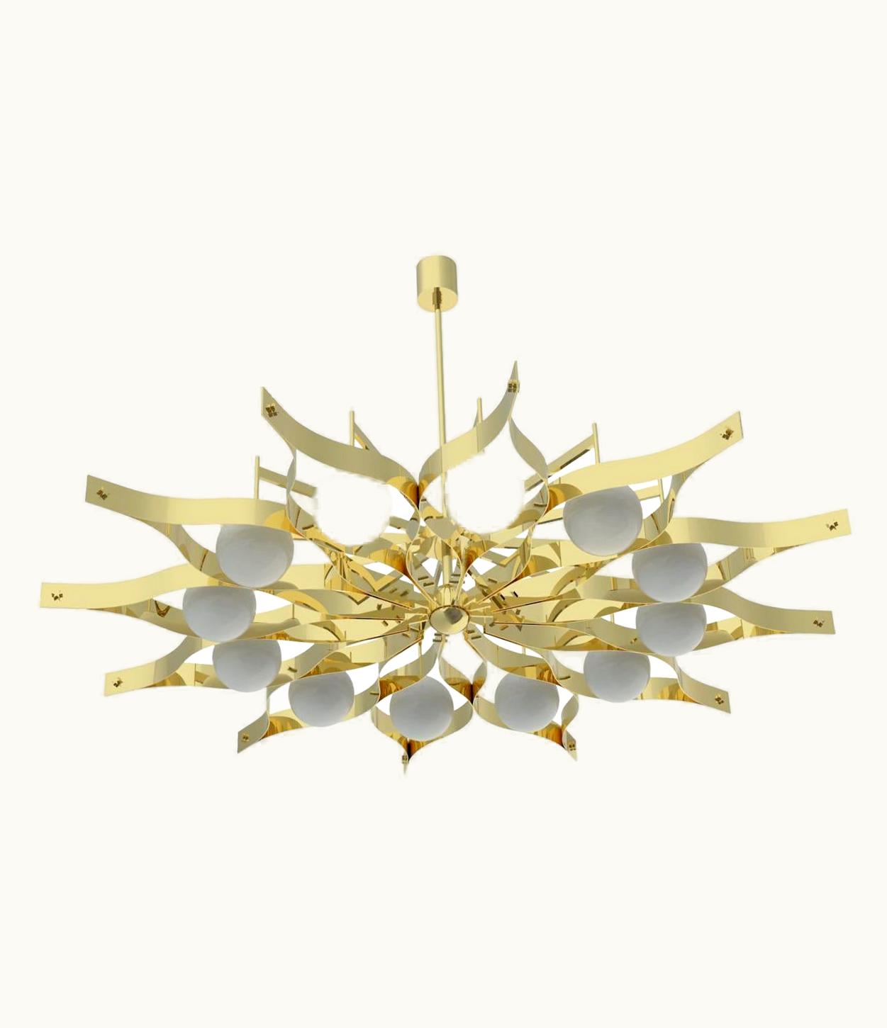 Gio Ponti Gio Ponti 21st Century Pavone Medium Pendant Lamp, DALI, Gio Ponti, 2019, Italy