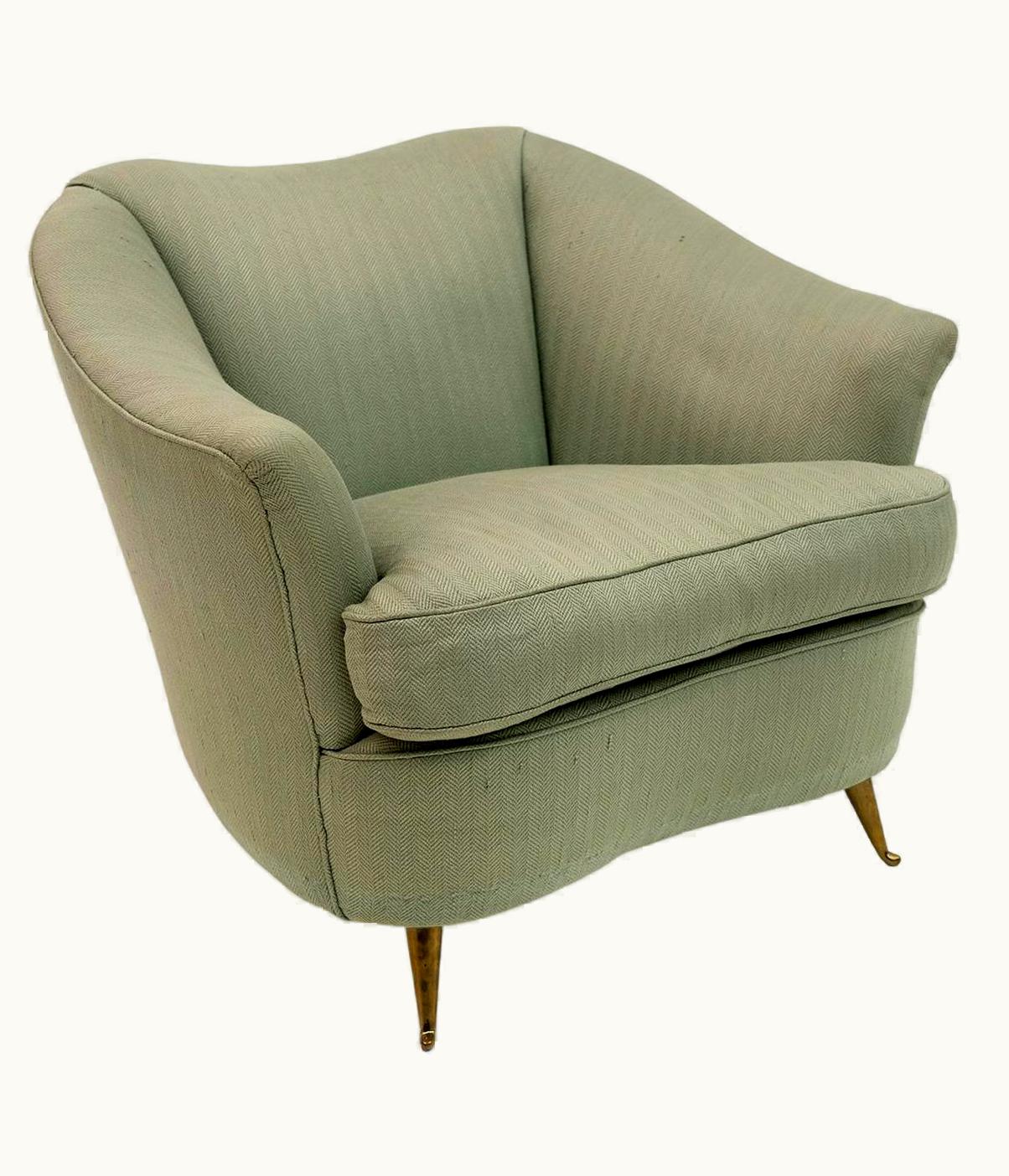 Gio Ponti Gio Ponti Italian Armchair For Casa E Giardino, 1930s