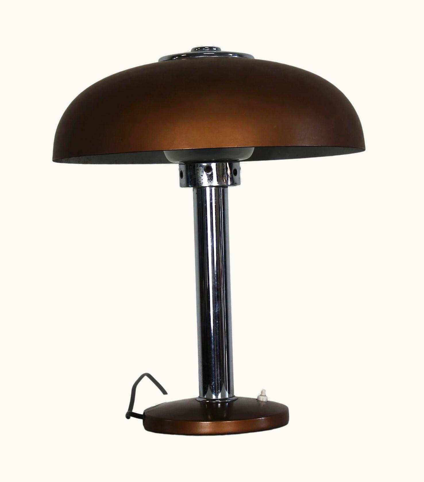 Gio Ponti Gio Ponti 546 Table Lamp In Aluminum And Opaline Glass By Ugo Pollice 1940s